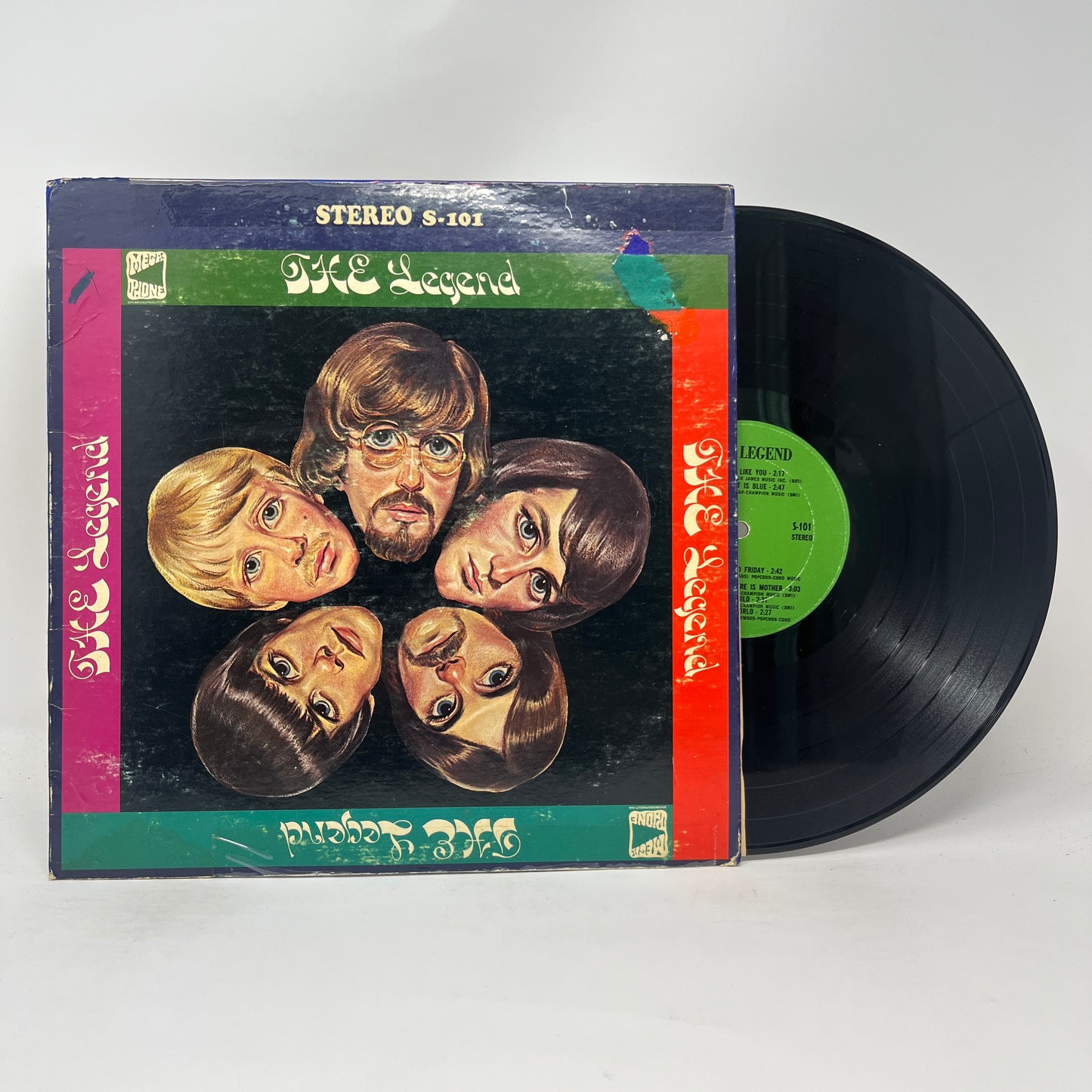 The Legend (5) : The Legend (LP,Album,Stereo)