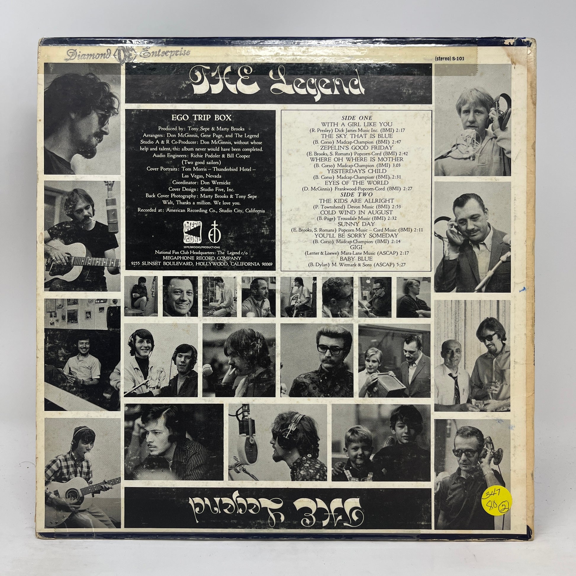 The Legend (5) : The Legend (LP,Album,Stereo)