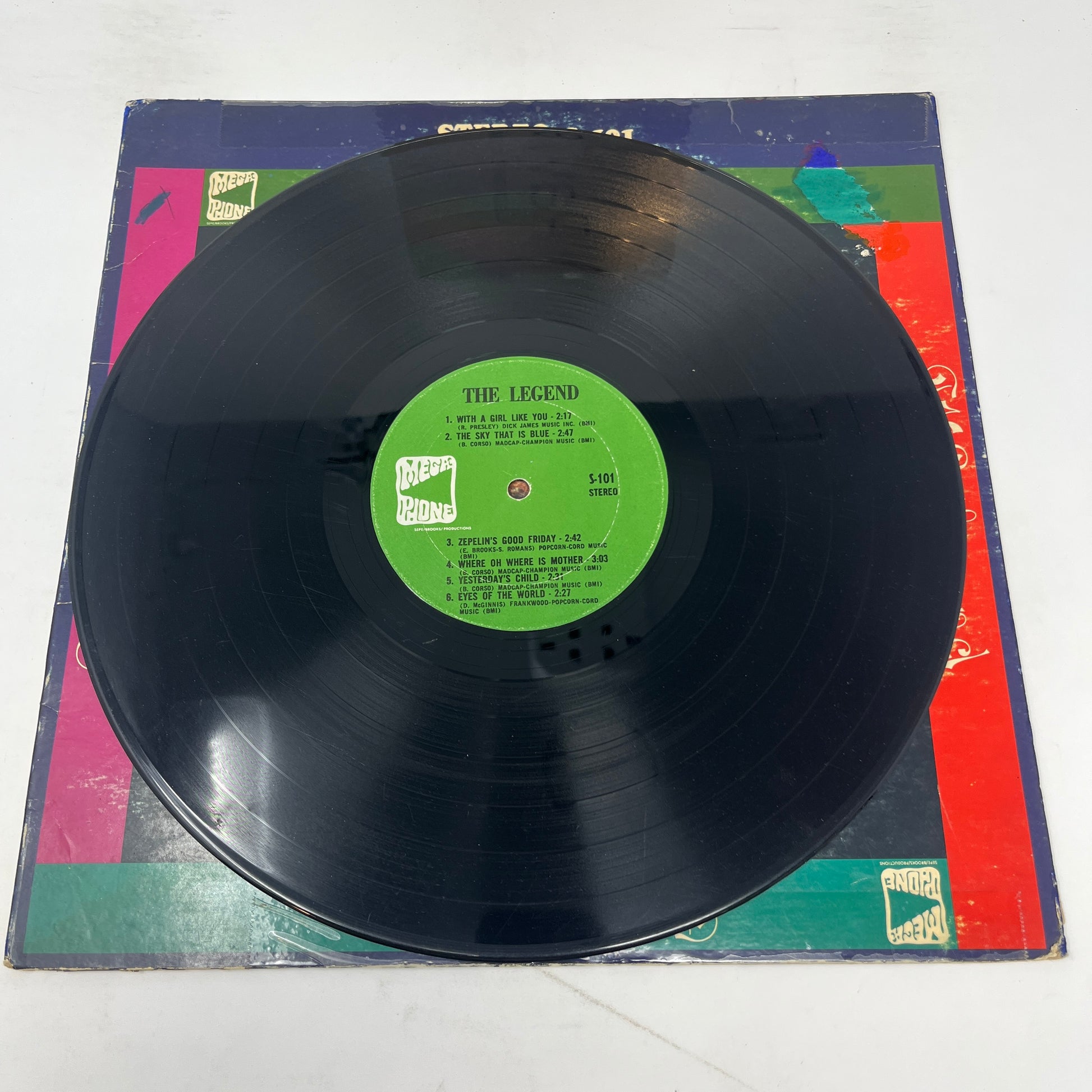 The Legend (5) : The Legend (LP,Album,Stereo)