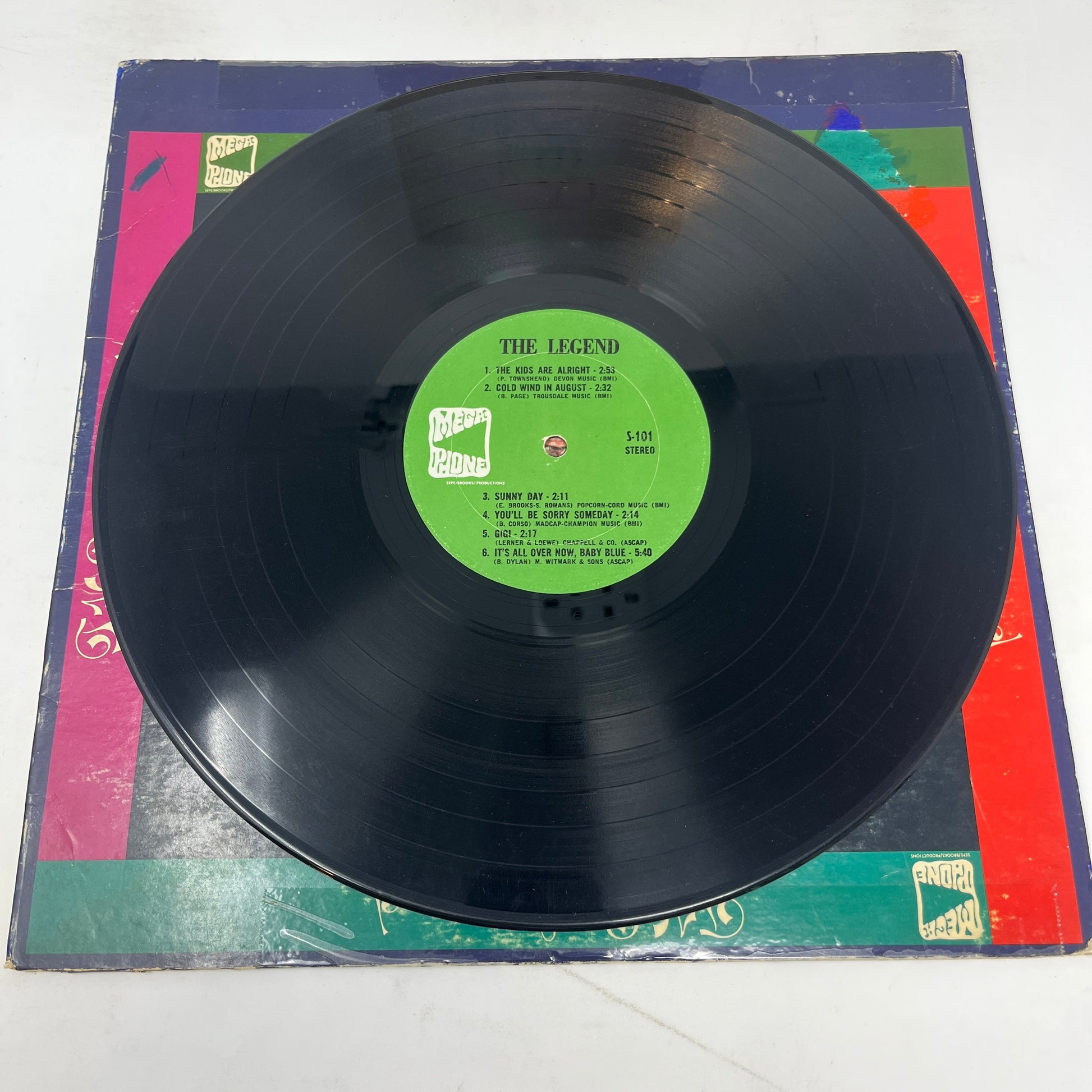 The Legend (5) : The Legend (LP,Album,Stereo)