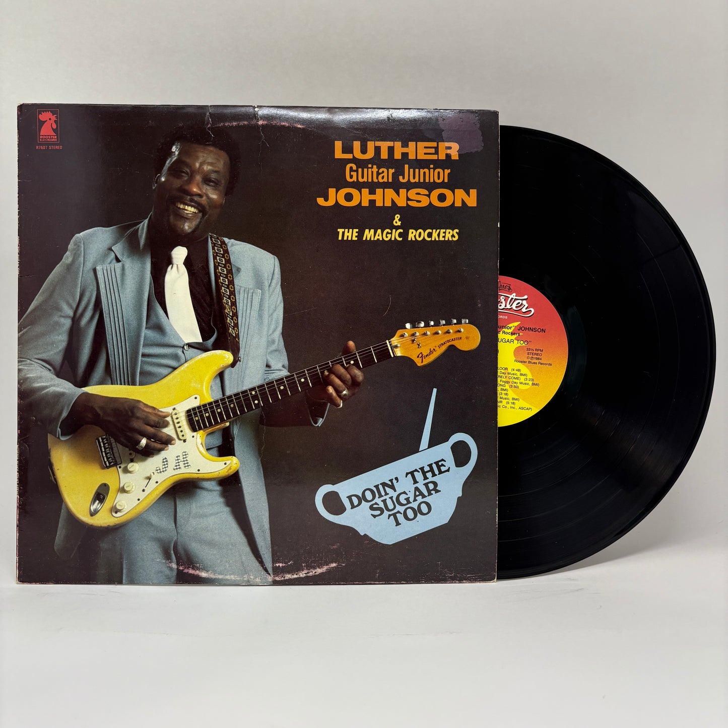 Luther "Guitar Junior" Johnson & The Magic Rockers : Doin' The Sugar Too (LP)