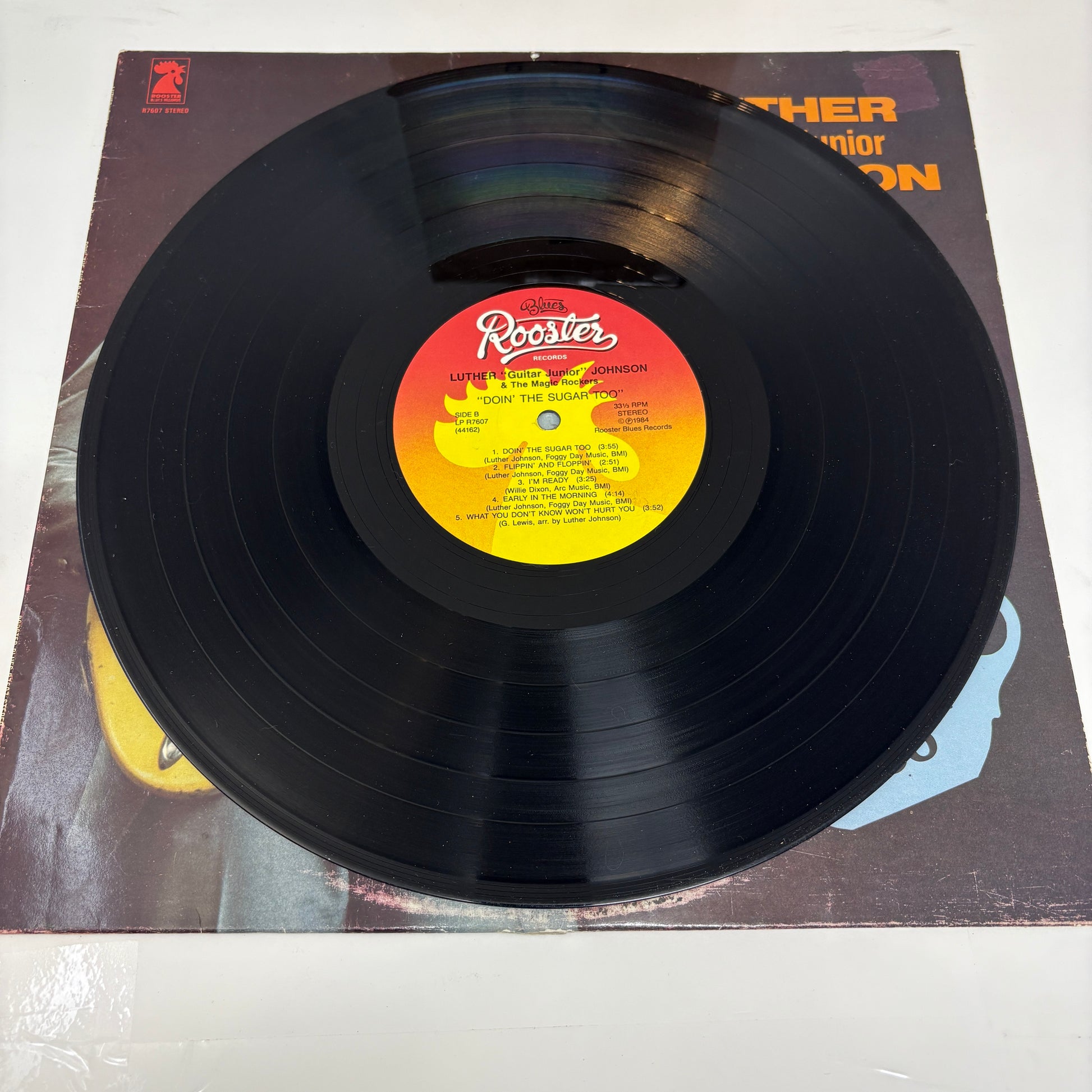 Luther "Guitar Junior" Johnson & The Magic Rockers : Doin' The Sugar Too (LP)