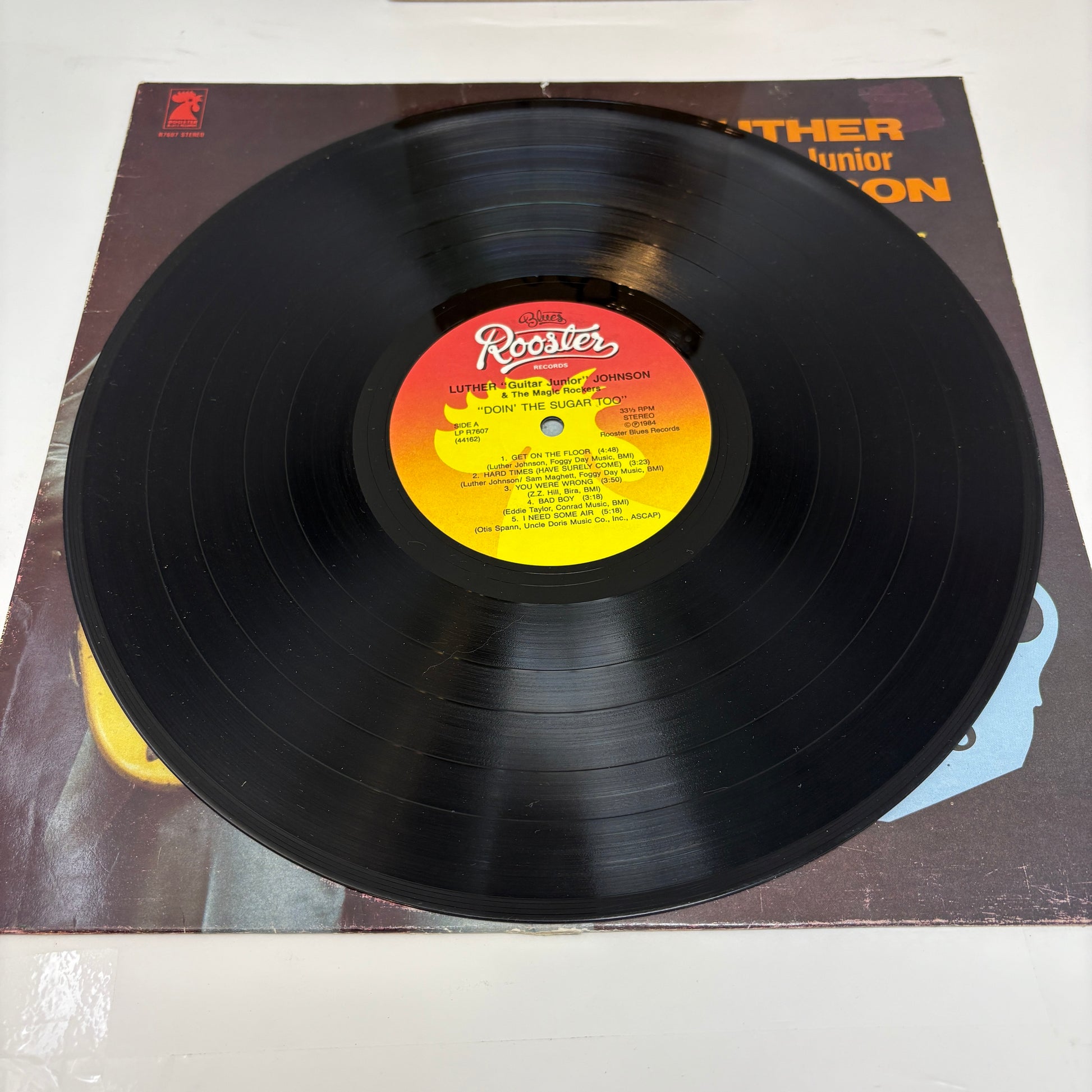 Luther "Guitar Junior" Johnson & The Magic Rockers : Doin' The Sugar Too (LP)