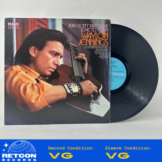 Waylon Jennings : Ruby, Don't Take Your Love To Town (LP,Album,Compilation)