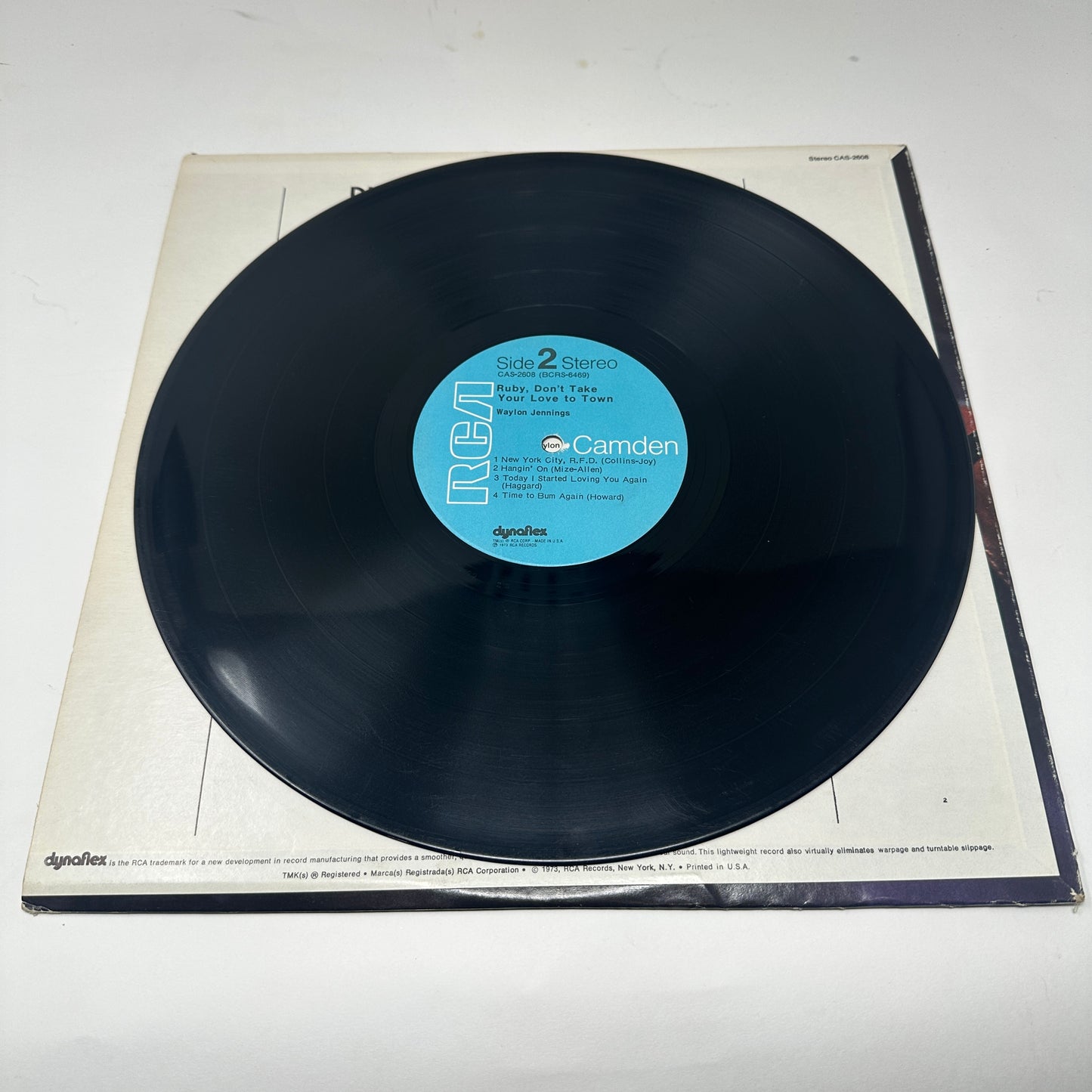 Waylon Jennings : Ruby, Don't Take Your Love To Town (LP,Album,Compilation)