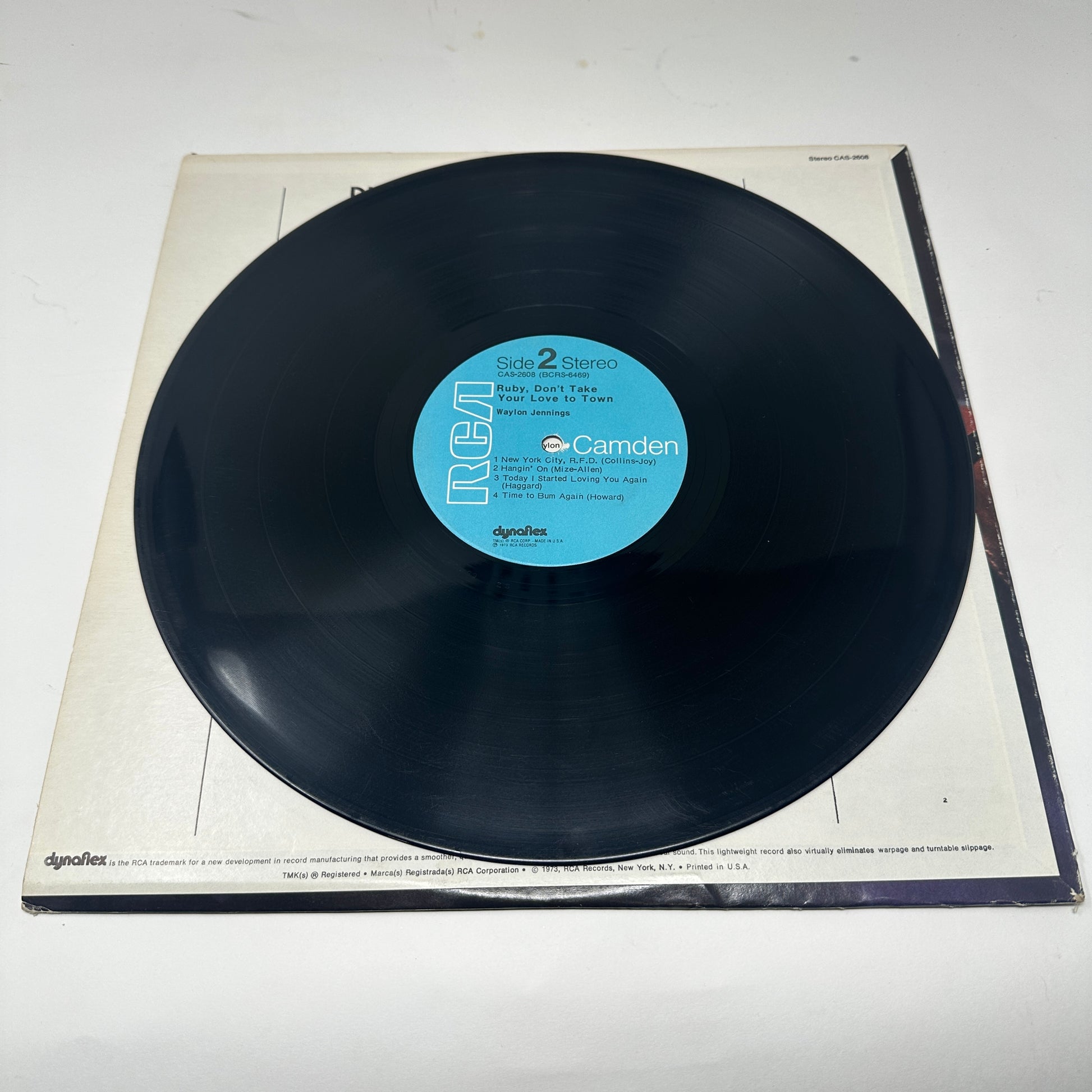 Waylon Jennings : Ruby, Don't Take Your Love To Town (LP,Album,Compilation)