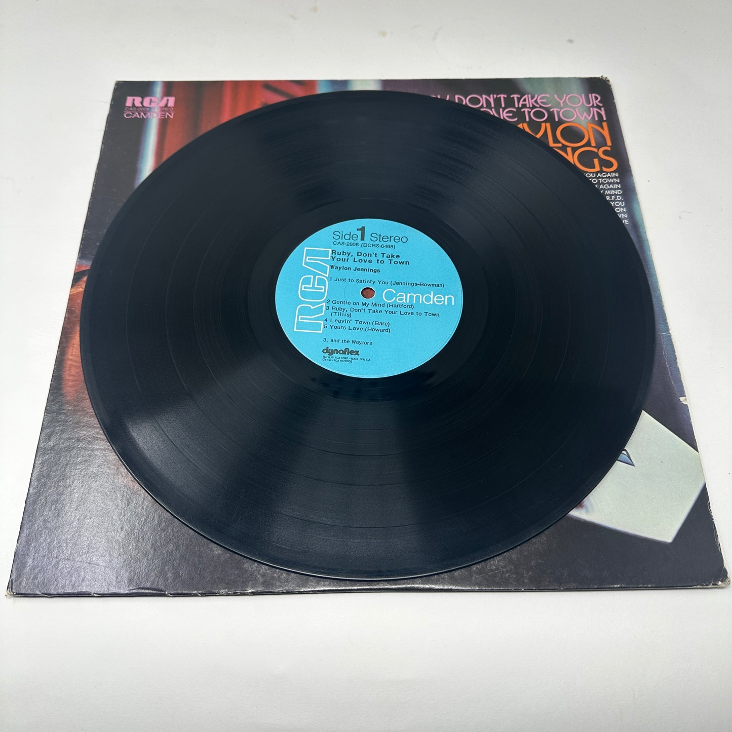 Waylon Jennings : Ruby, Don't Take Your Love To Town (LP,Album,Compilation)