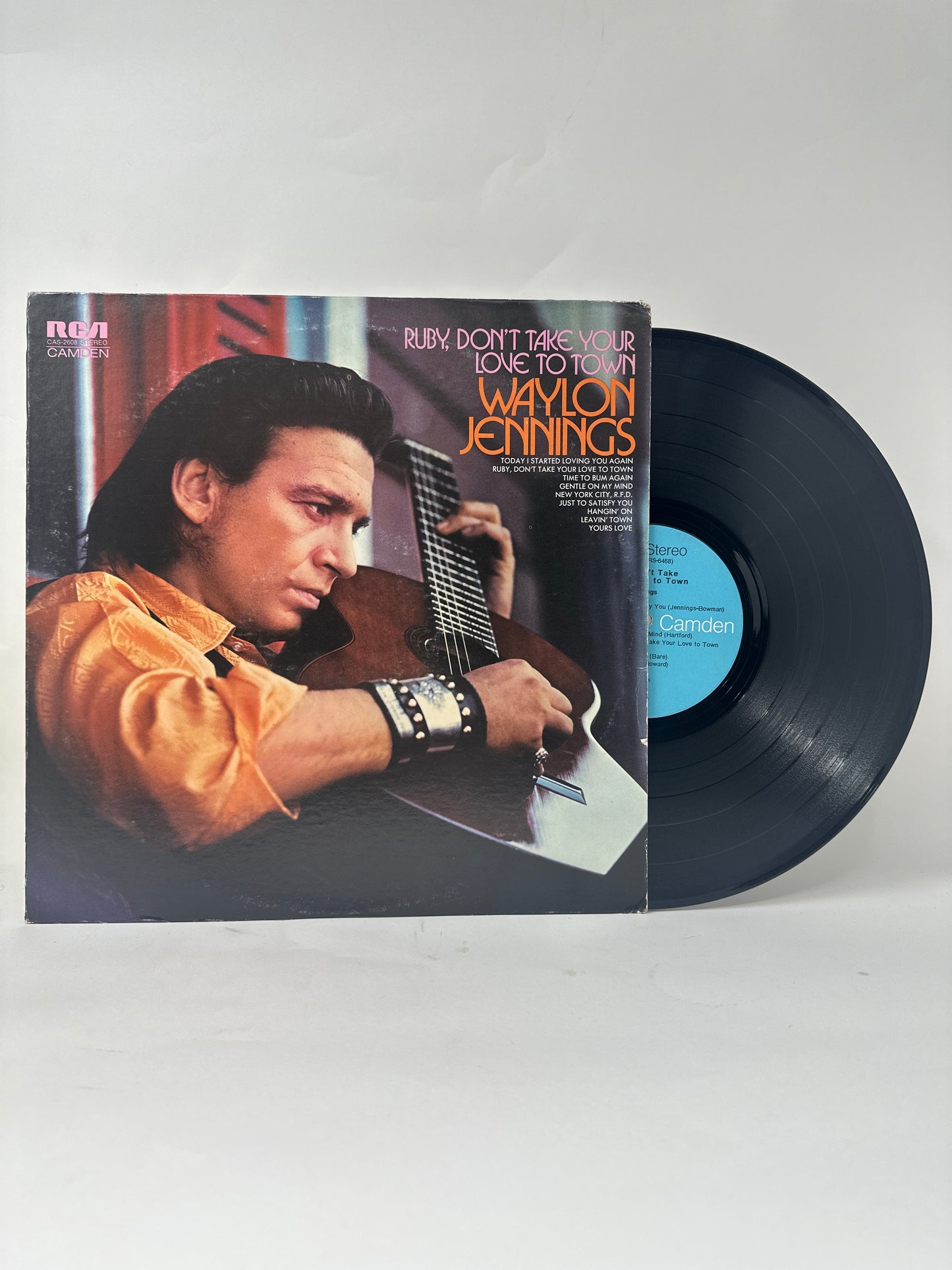 Waylon Jennings : Ruby, Don't Take Your Love To Town (LP,Album,Compilation)