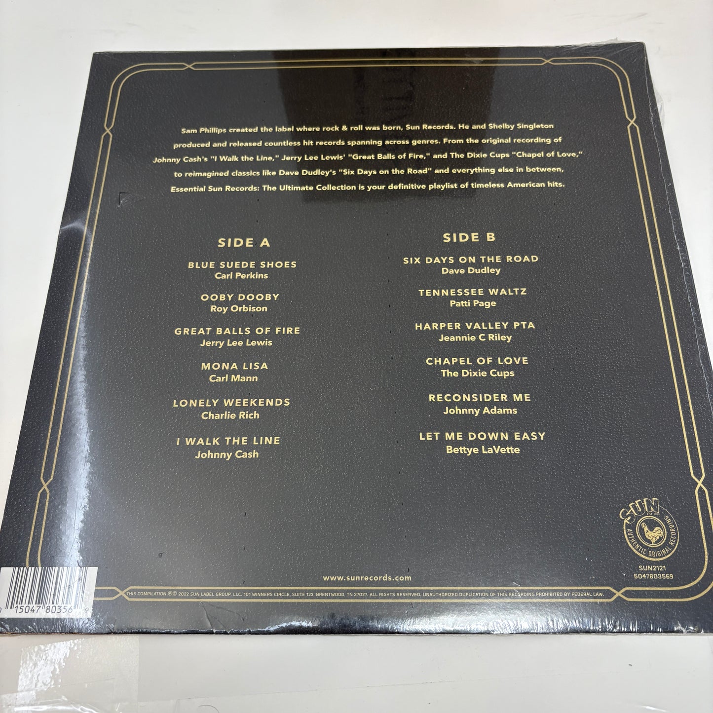 Various : Essential Sun Records The Ultimate Collection (LP,Compilation)