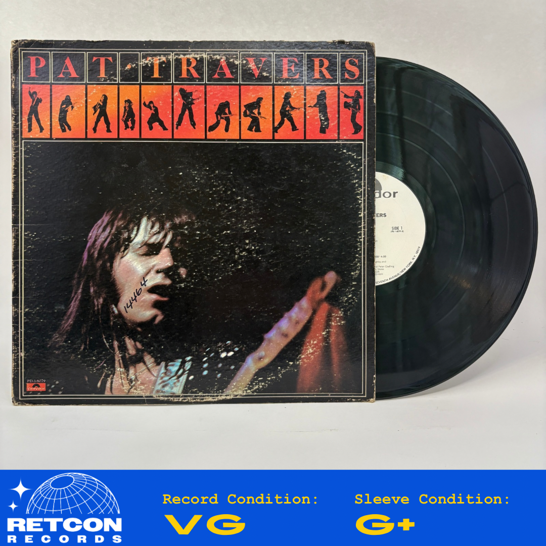 Pat Travers : Pat Travers (LP,Album,Promo)