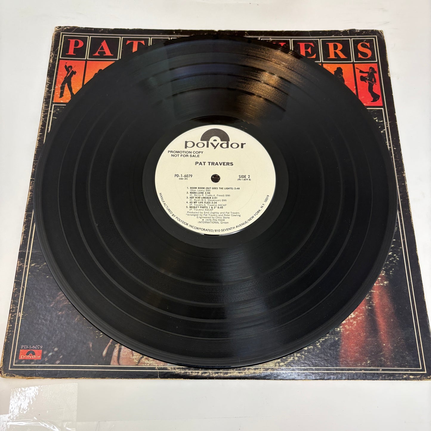 Pat Travers : Pat Travers (LP,Album,Promo)