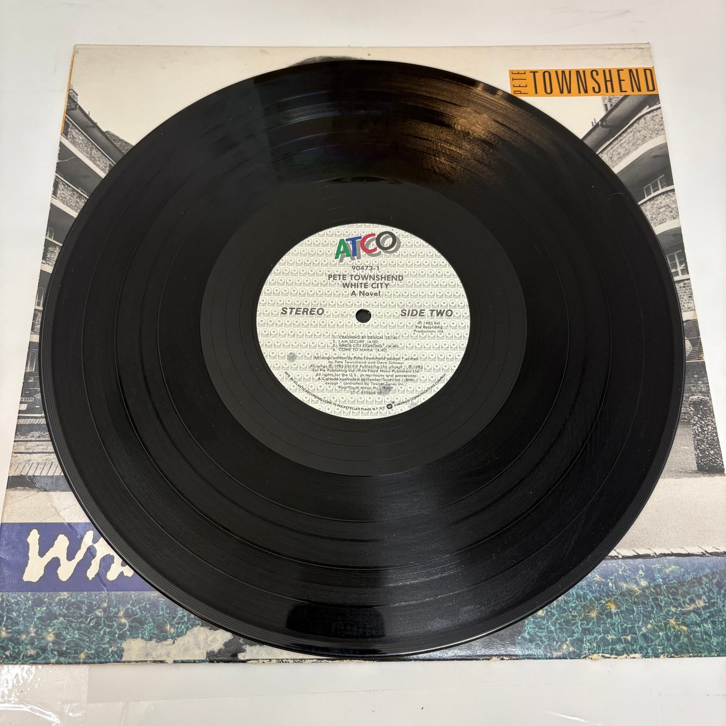 Pete Townshend : White City (A Novel) (LP,Album,Stereo)