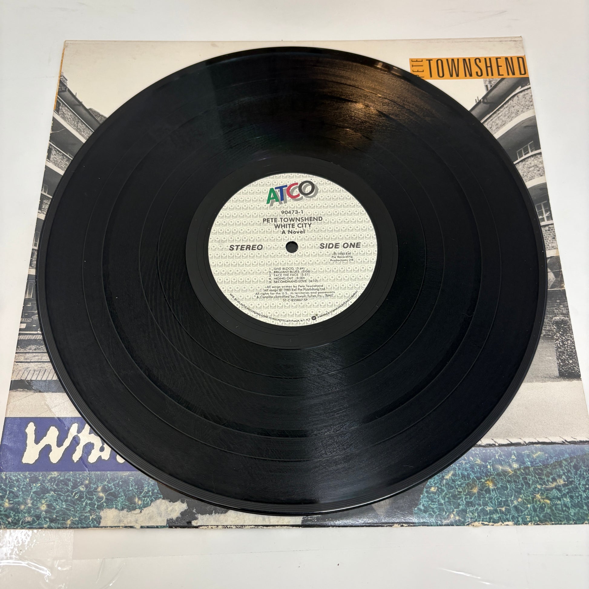 Pete Townshend : White City (A Novel) (LP,Album,Stereo)