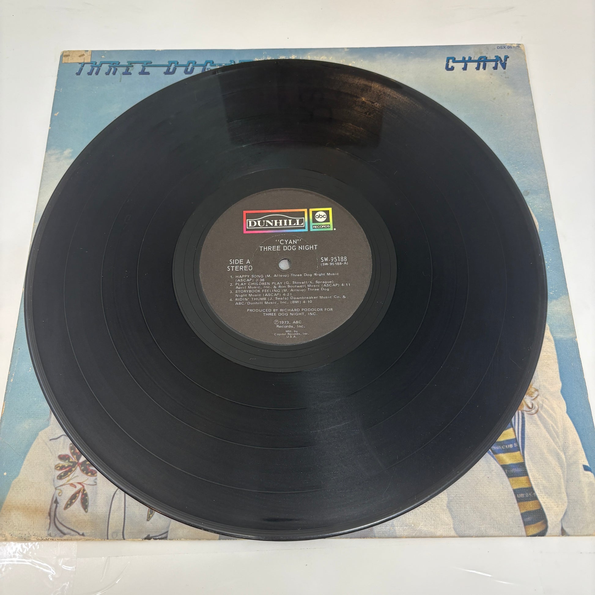 Three Dog Night : Cyan (LP,Album,Club Edition)