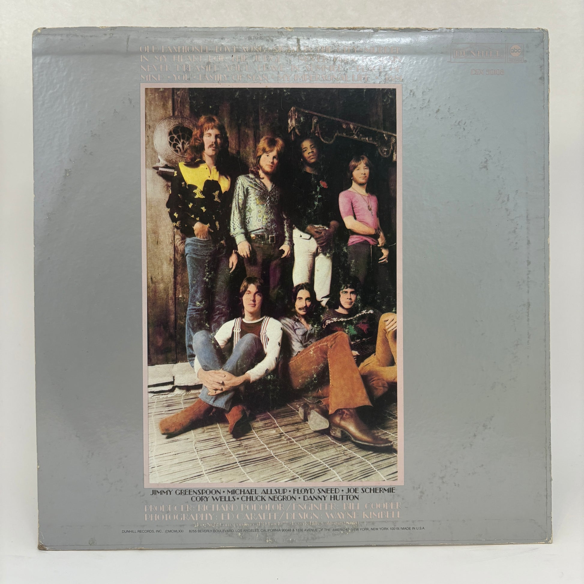 Three Dog Night : Harmony (LP,Album)