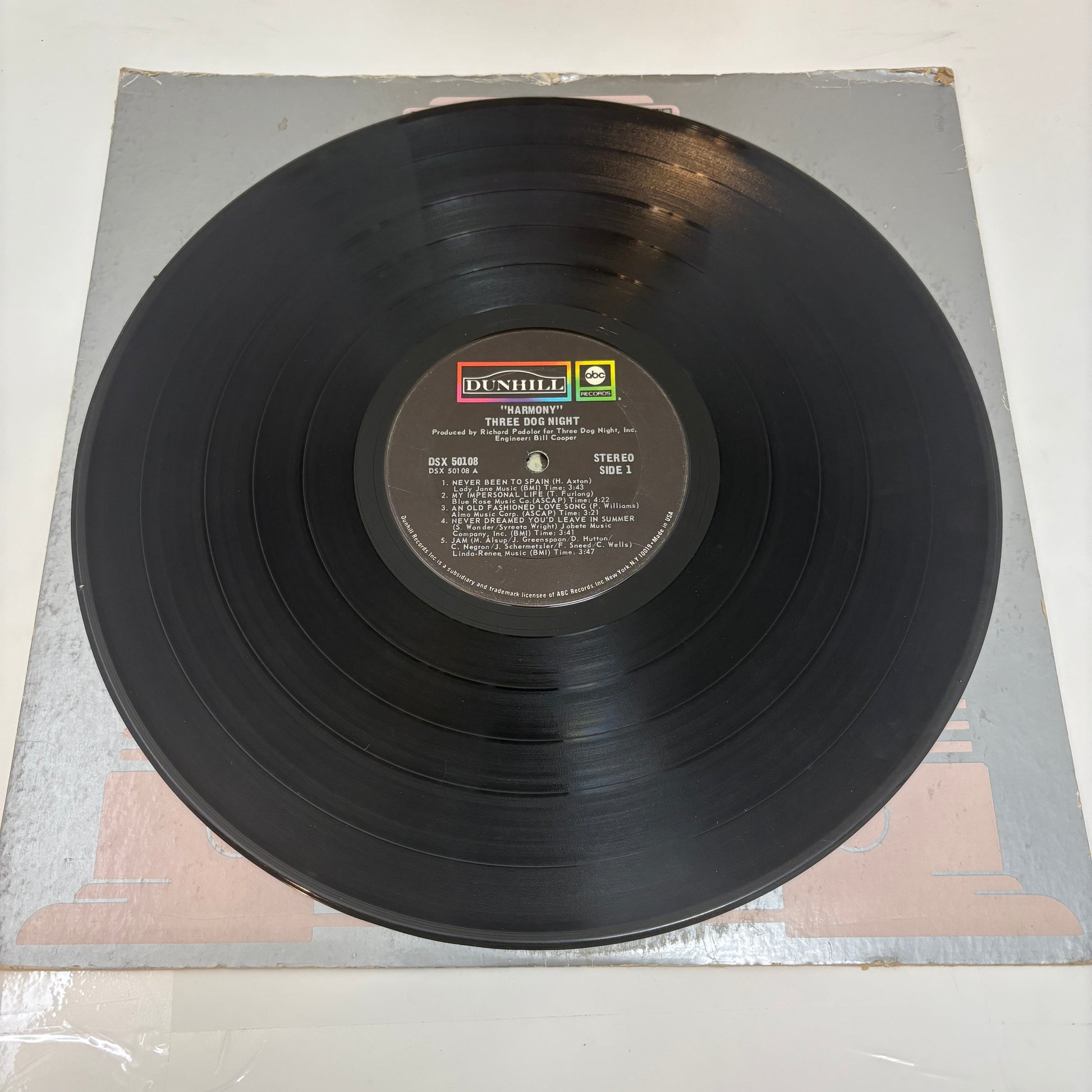 Three Dog Night : Harmony (LP,Album)