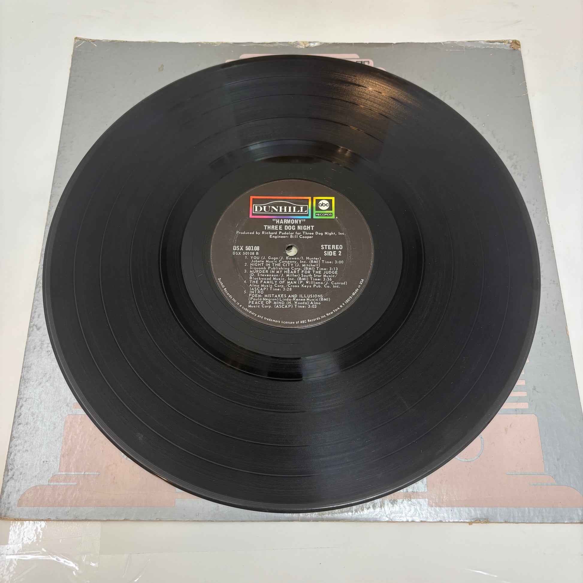 Three Dog Night : Harmony (LP,Album)