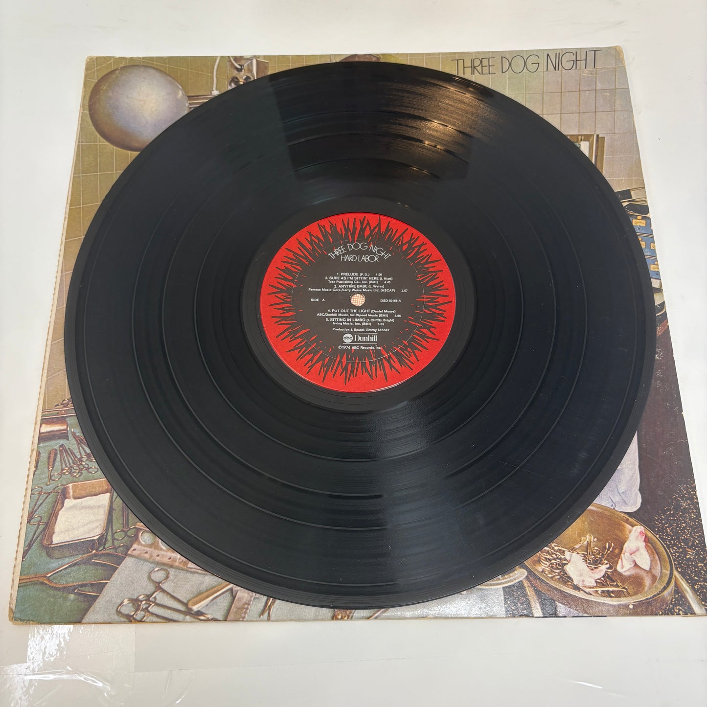 Three Dog Night : Hard Labor (LP,Album,Reissue)