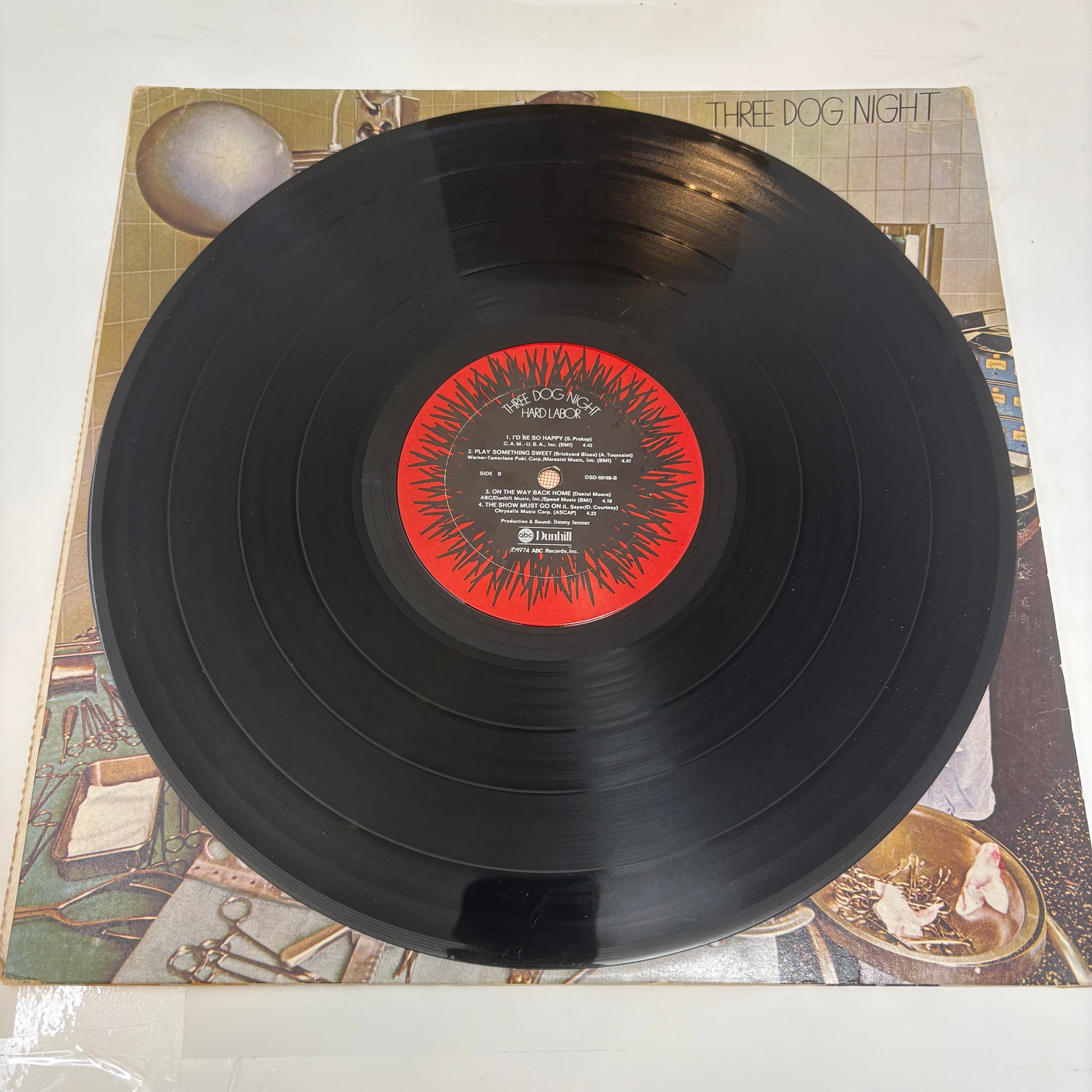 Three Dog Night : Hard Labor (LP,Album,Reissue)