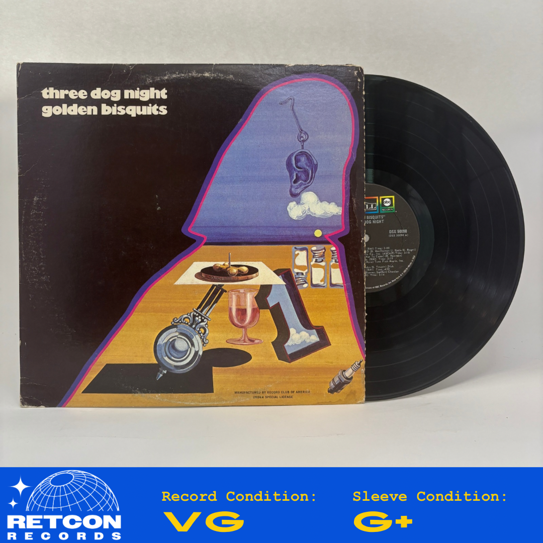 Three Dog Night : Golden Bisquits (LP,Compilation,Club Edition,Stereo)