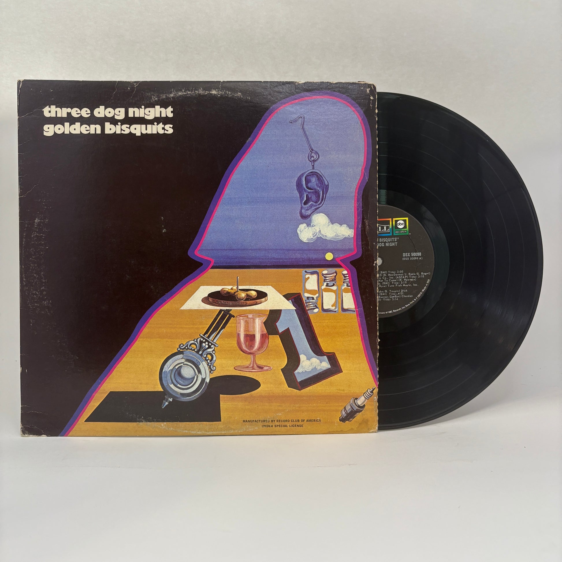 Three Dog Night : Golden Bisquits (LP,Compilation,Club Edition,Stereo)