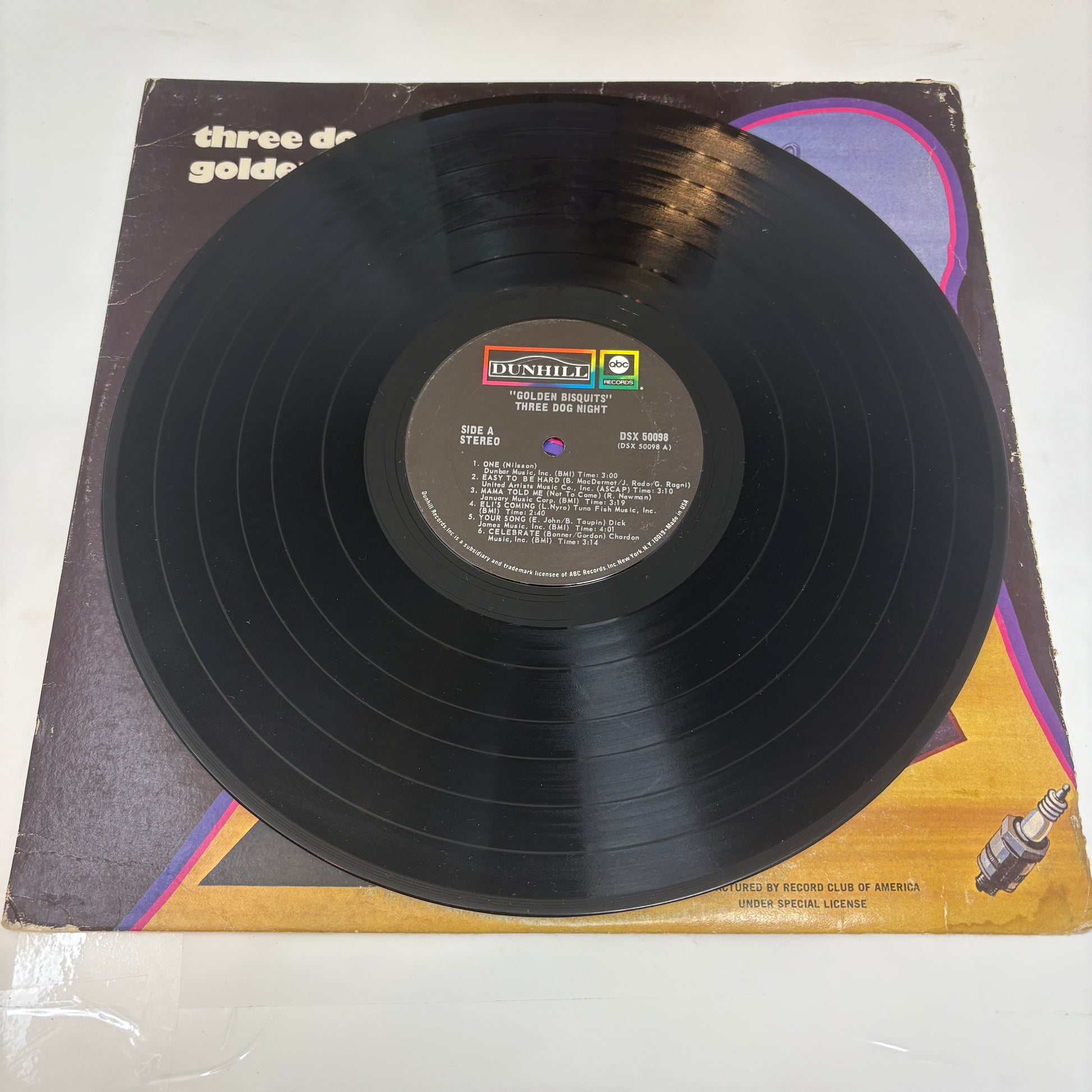 Three Dog Night : Golden Bisquits (LP,Compilation,Club Edition,Stereo)