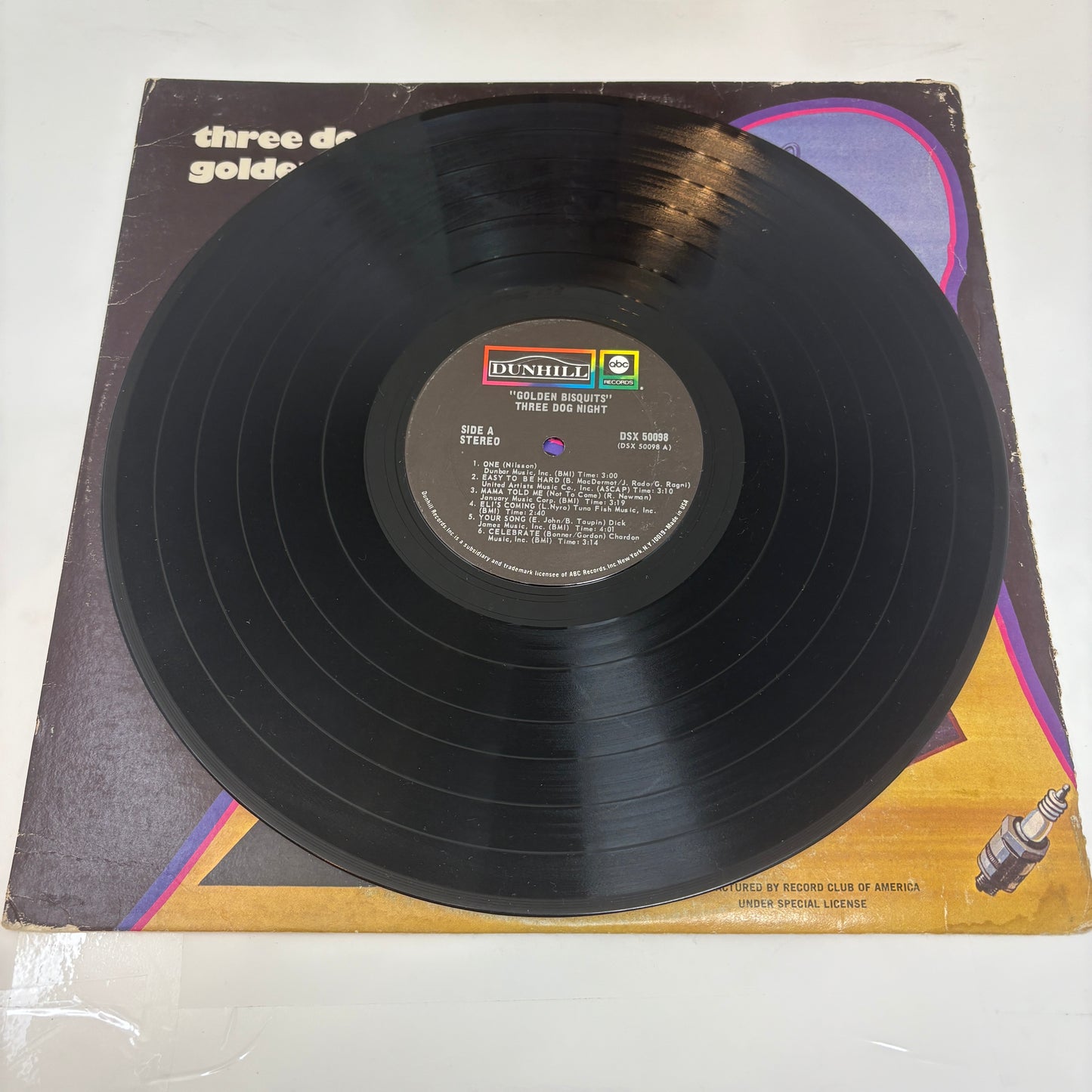 Three Dog Night : Golden Bisquits (LP,Compilation,Club Edition,Stereo)