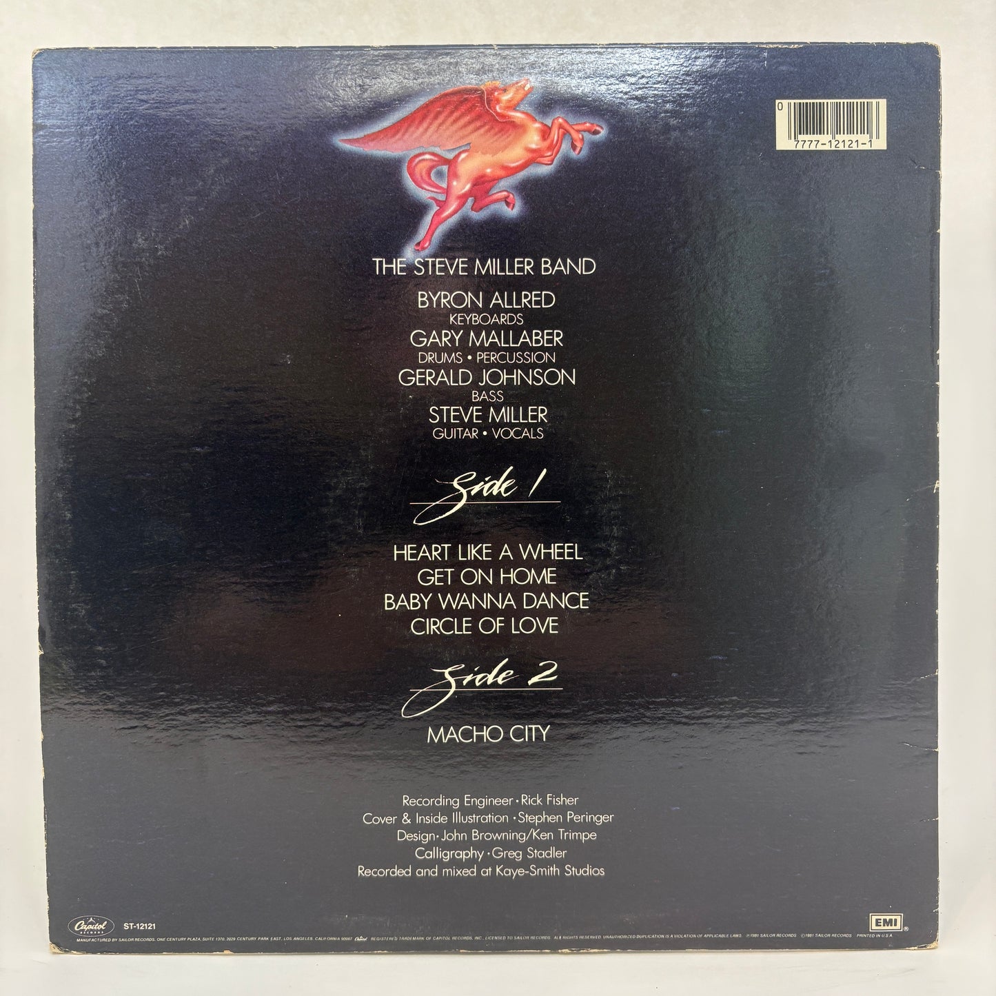 Steve Miller Band : Circle Of Love (LP,Album)