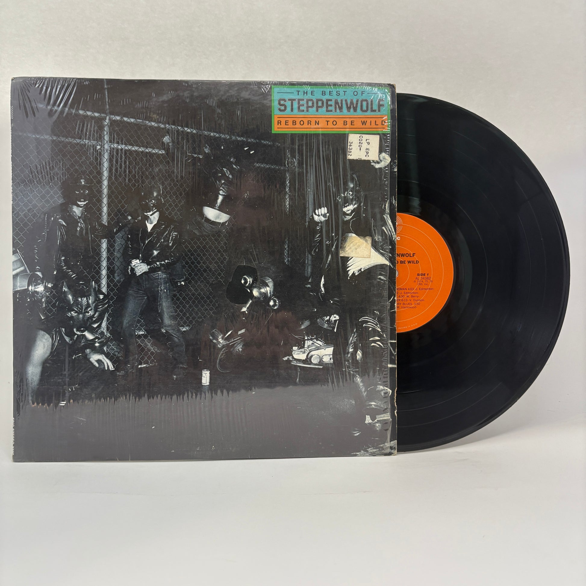 Steppenwolf : The Best Of Steppenwolf - Reborn To Be Wild (LP,Compilation,Stereo)