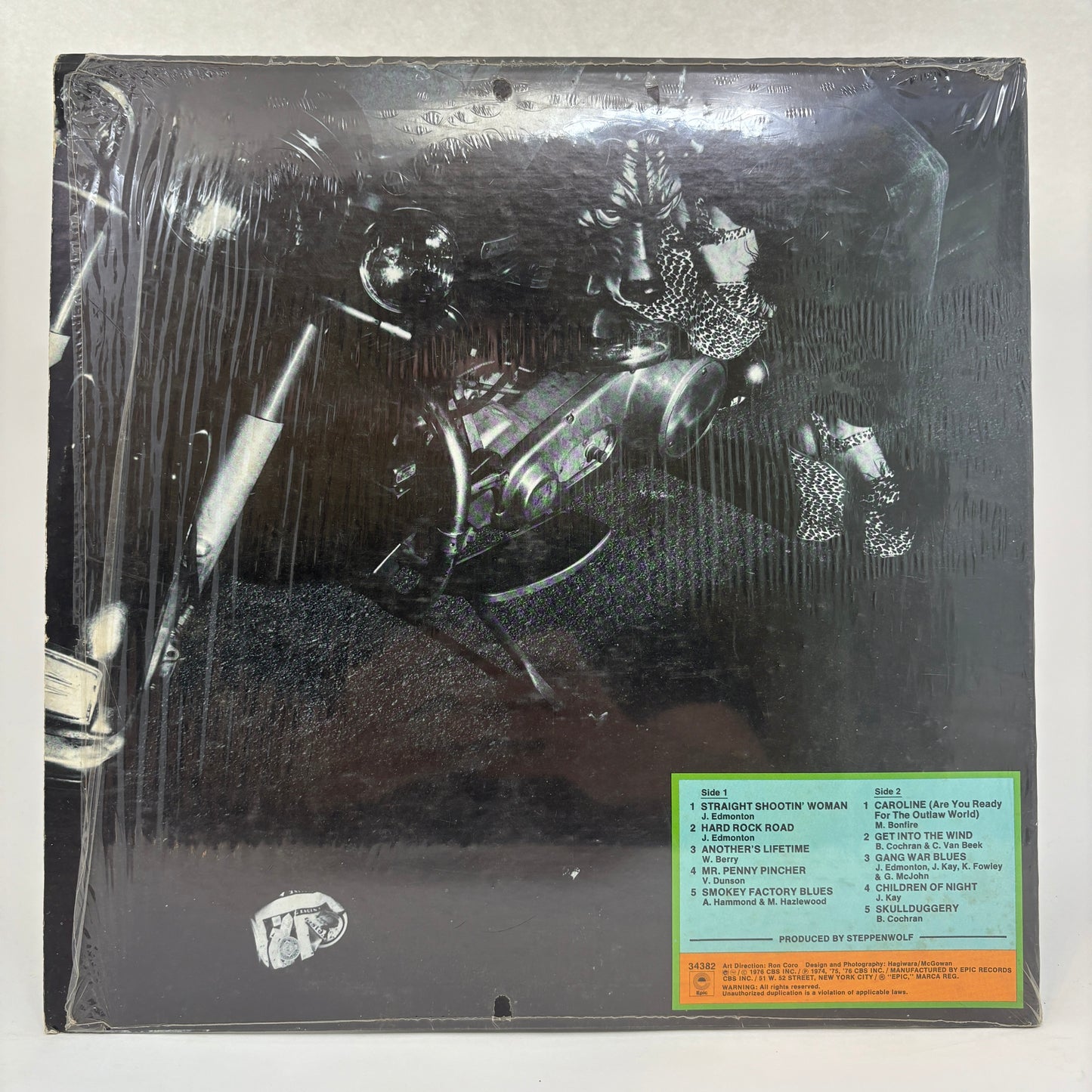 Steppenwolf : The Best Of Steppenwolf - Reborn To Be Wild (LP,Compilation,Stereo)