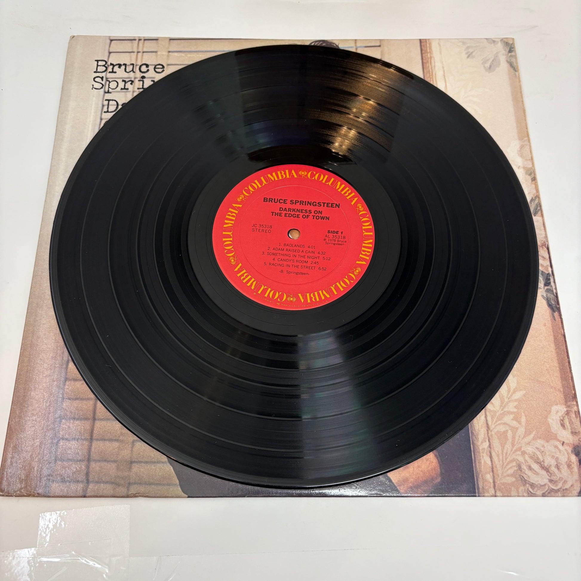 Bruce Springsteen : Darkness On The Edge Of Town (LP,Album)