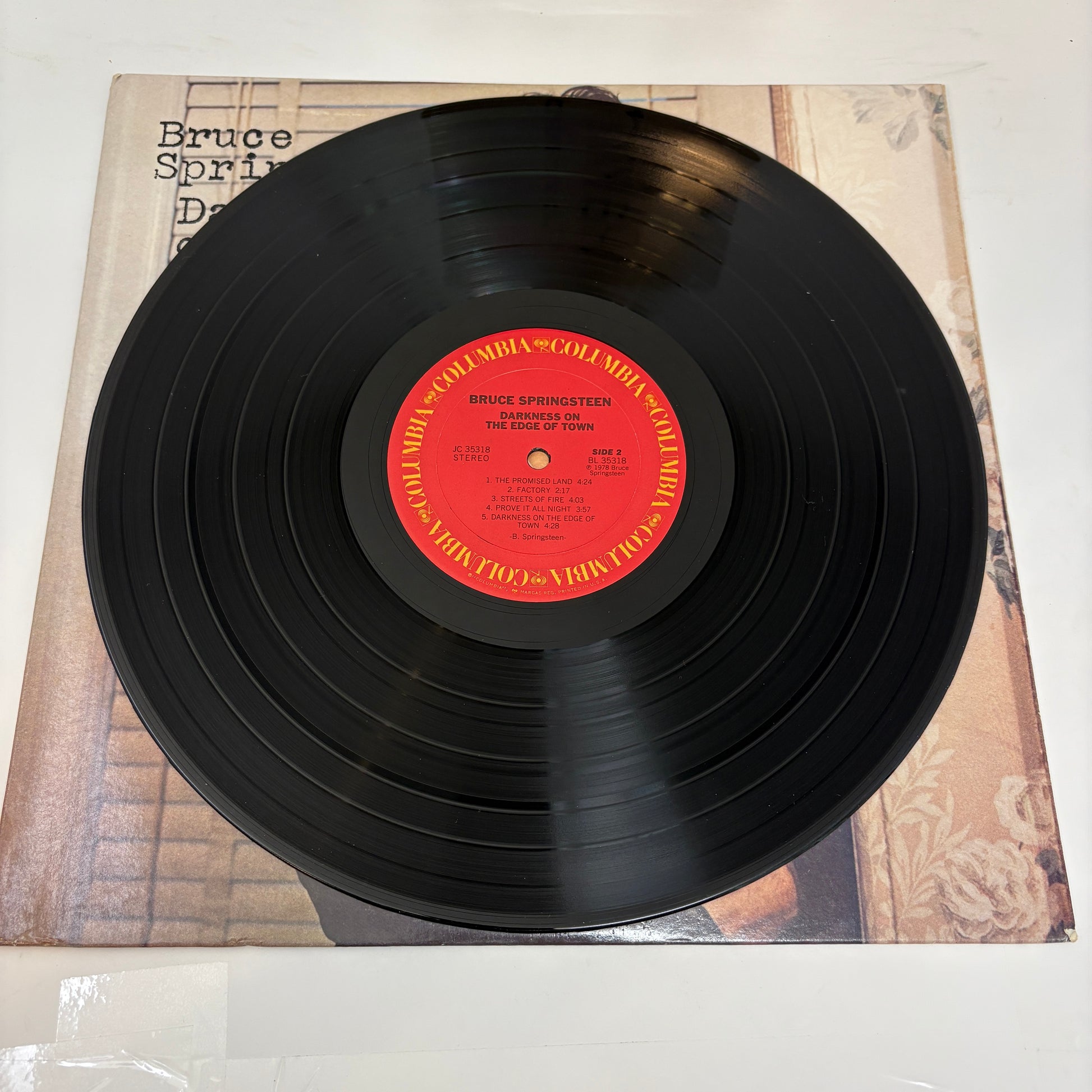 Bruce Springsteen : Darkness On The Edge Of Town (LP,Album)