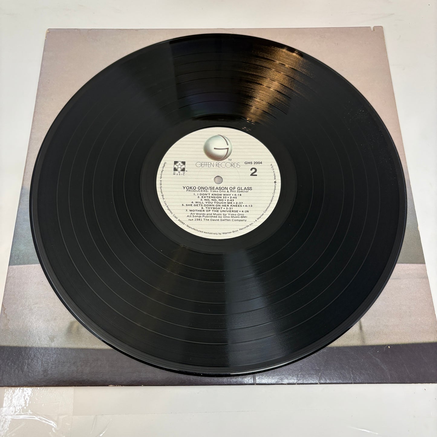 Yoko Ono : Season Of Glass (LP,Album)