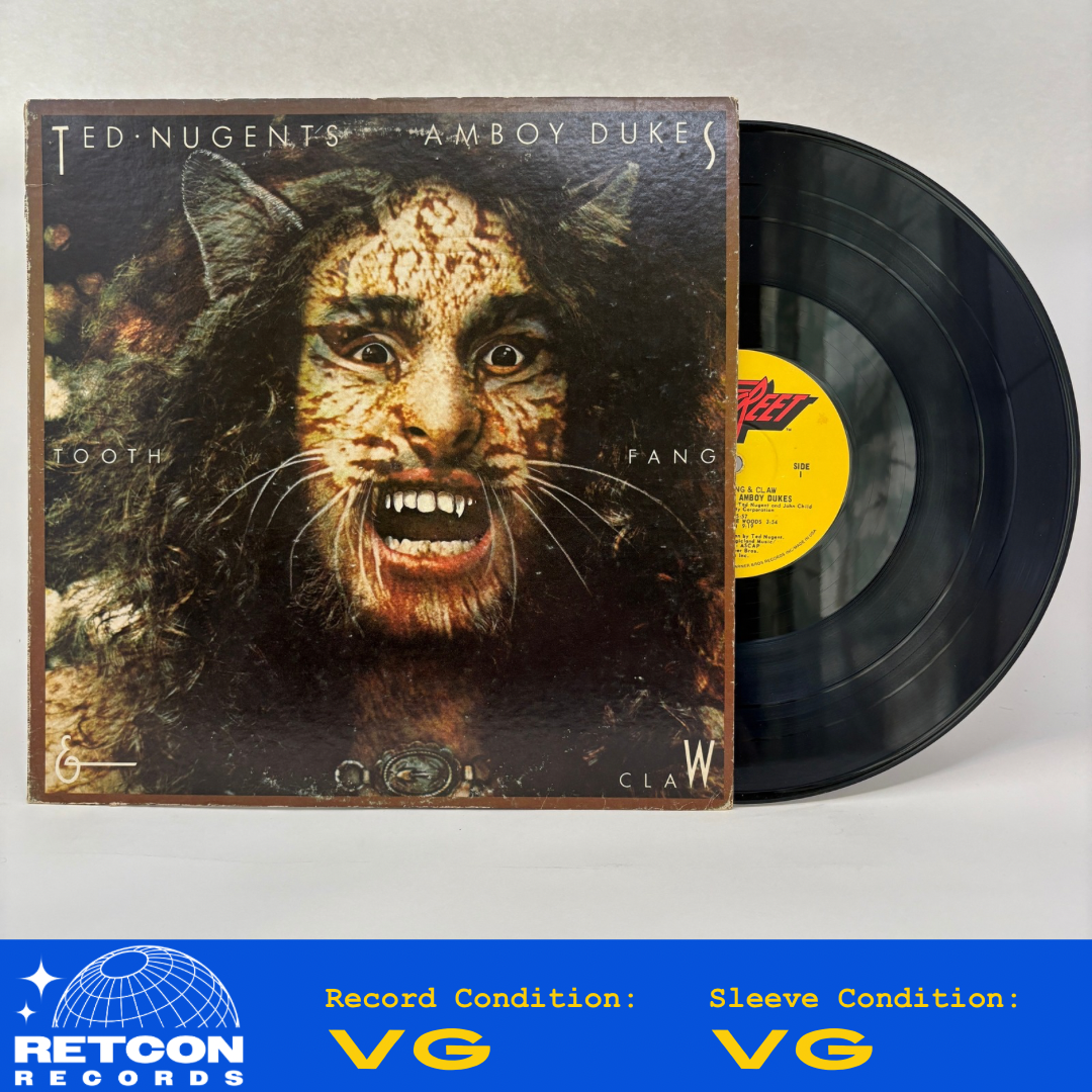 The Amboy Dukes : Tooth, Fang & Claw (LP,Album)