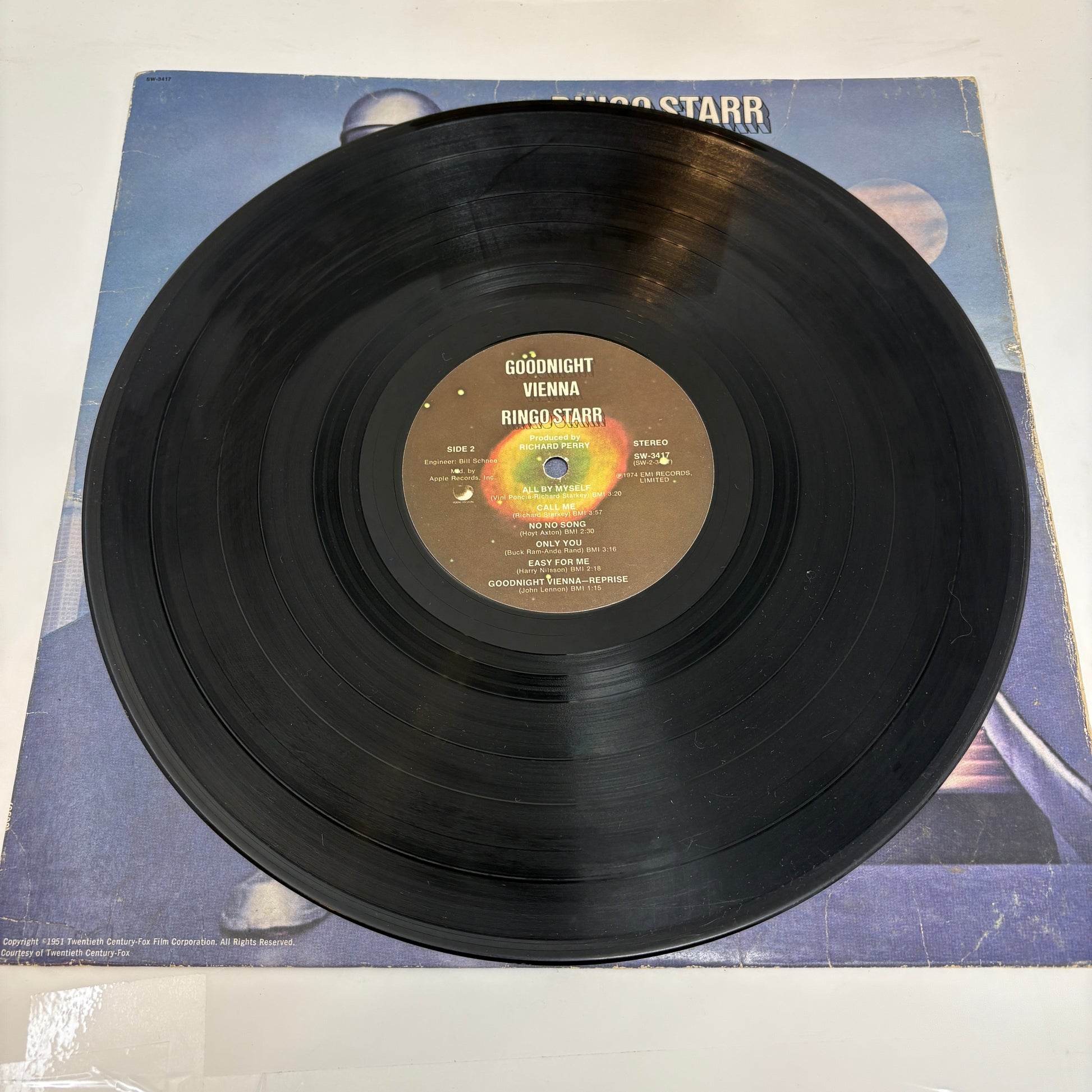 Ringo Starr : Goodnight Vienna (LP,Album,Stereo)