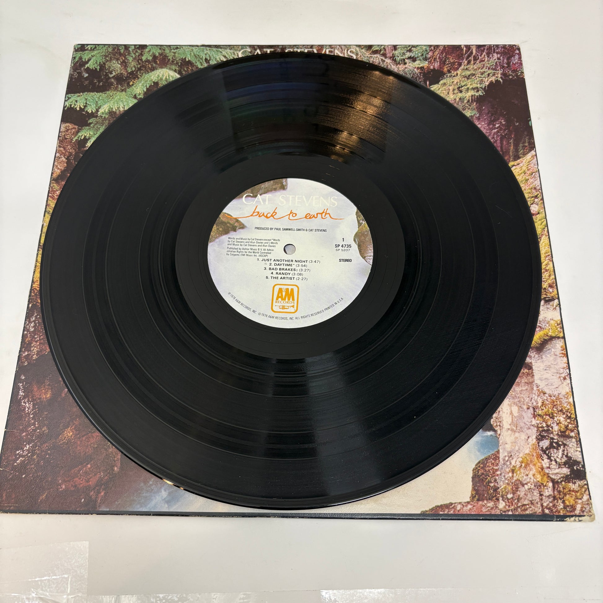 Cat Stevens : Back To Earth (LP,Album)