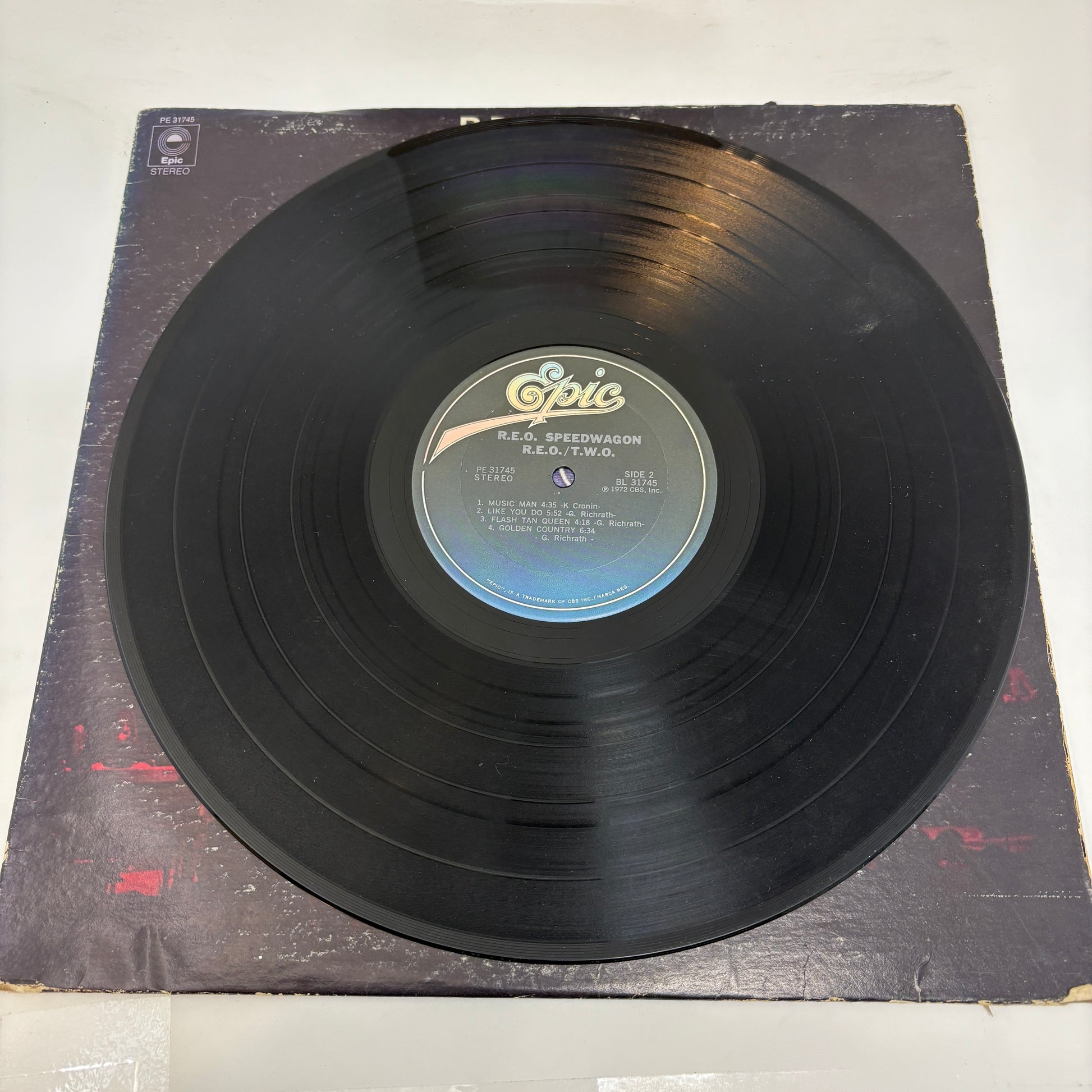 REO Speedwagon : R.E.O./T.W.O. (LP,Album,Reissue)