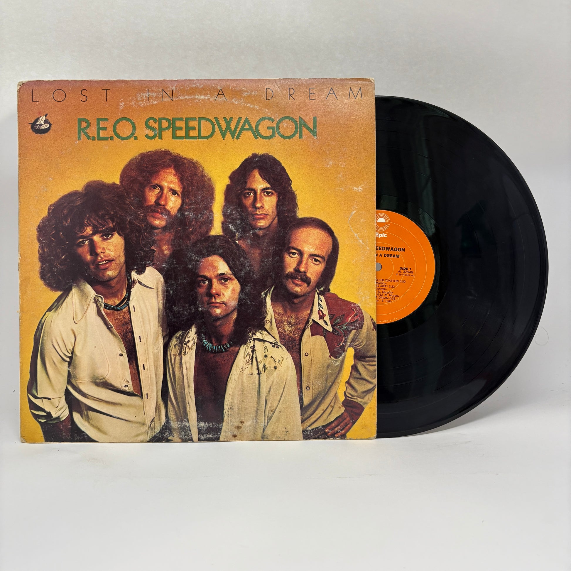 REO Speedwagon : Lost In A Dream (LP,Album,Stereo)
