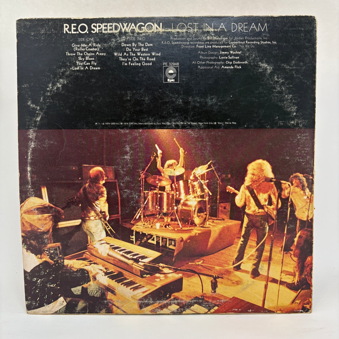 REO Speedwagon : Lost In A Dream (LP,Album,Stereo)