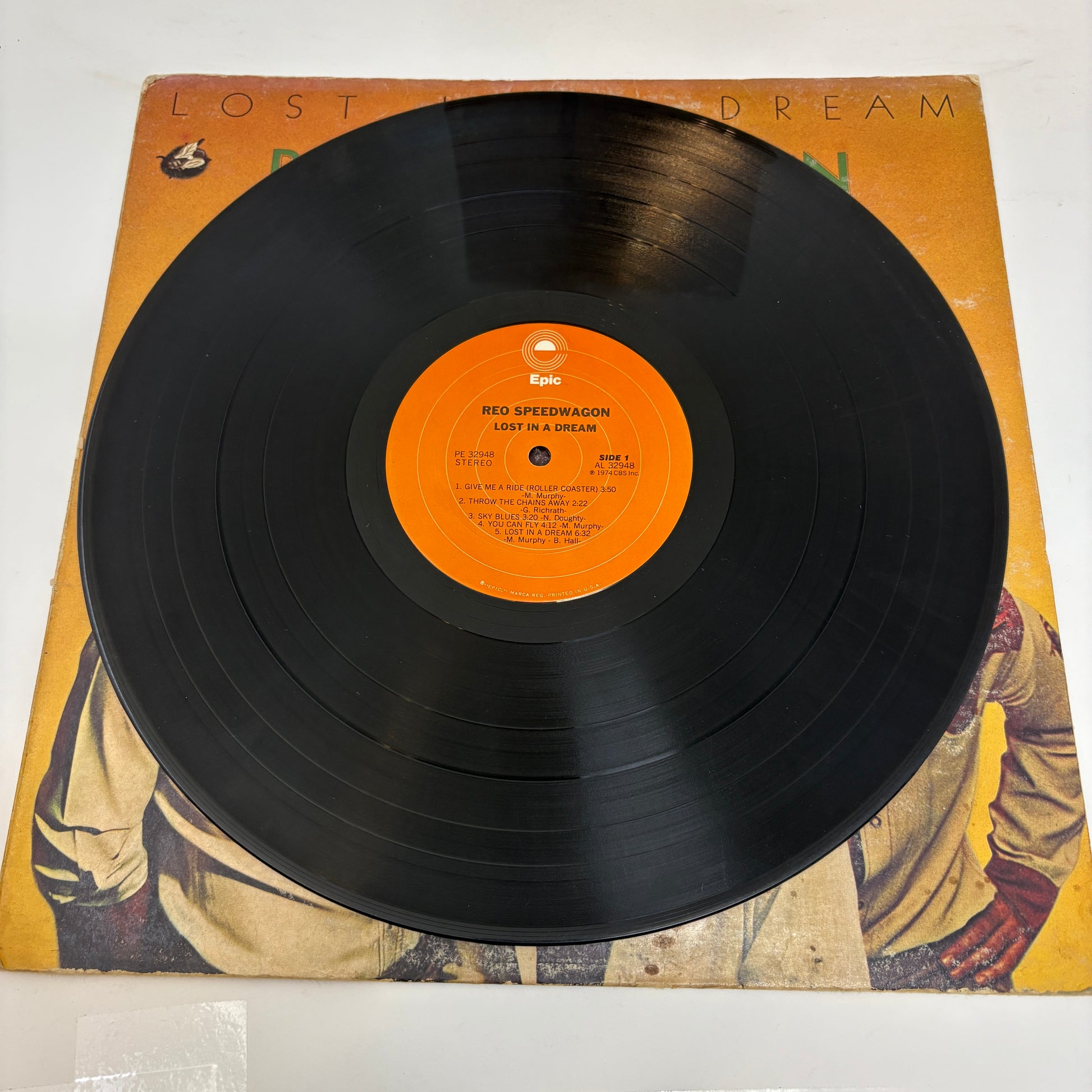 REO Speedwagon : Lost In A Dream (LP,Album,Stereo)