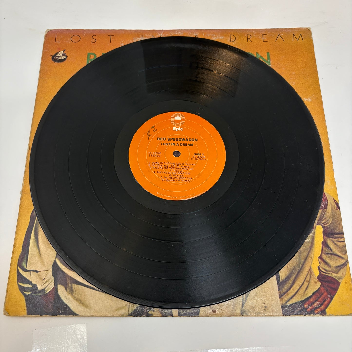 REO Speedwagon : Lost In A Dream (LP,Album,Stereo)