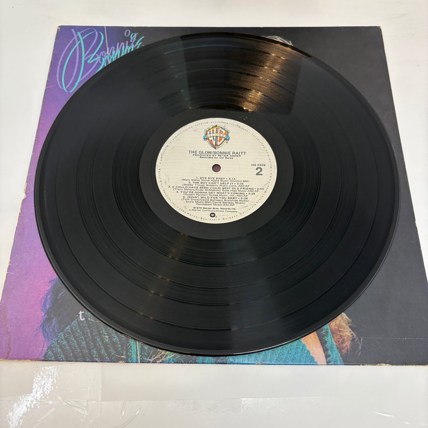 Bonnie Raitt : The Glow (LP,Album)