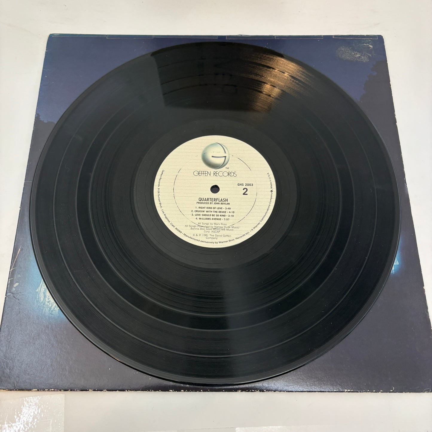 Quarterflash : Quarterflash (LP,Album,Club Edition)