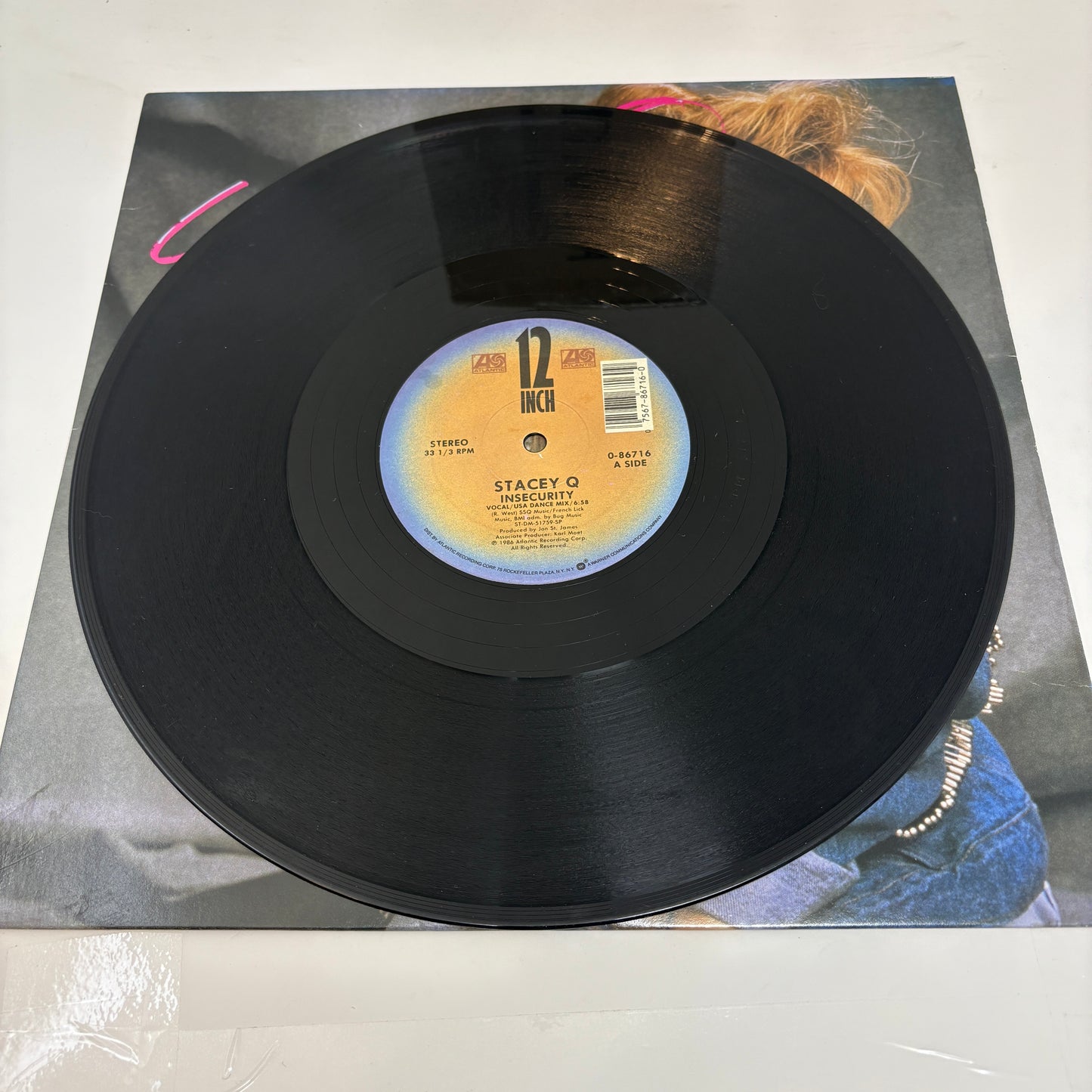 Stacey Q : Insecurity (12",33 ⅓ RPM)