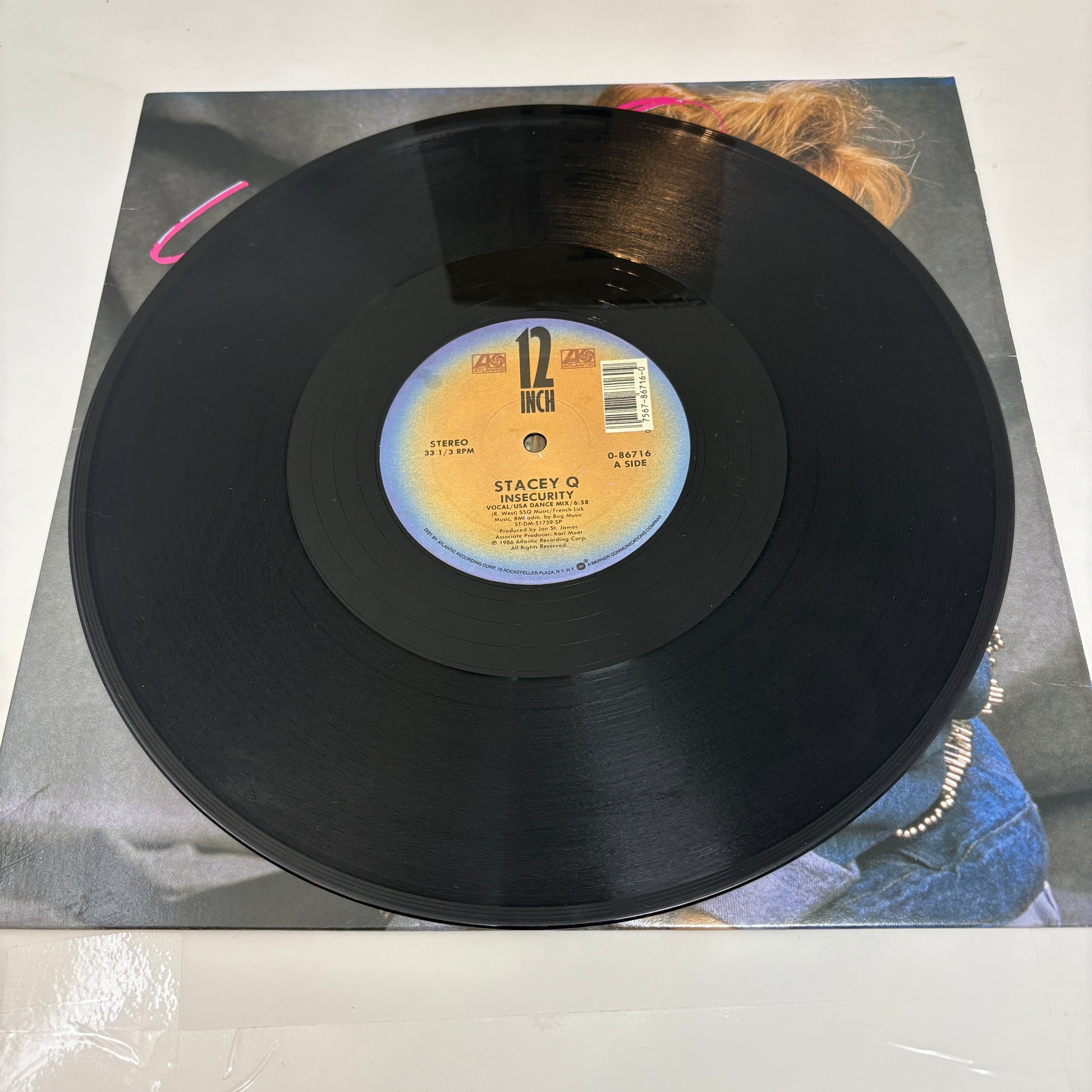 Stacey Q : Insecurity (12",33 ⅓ RPM)