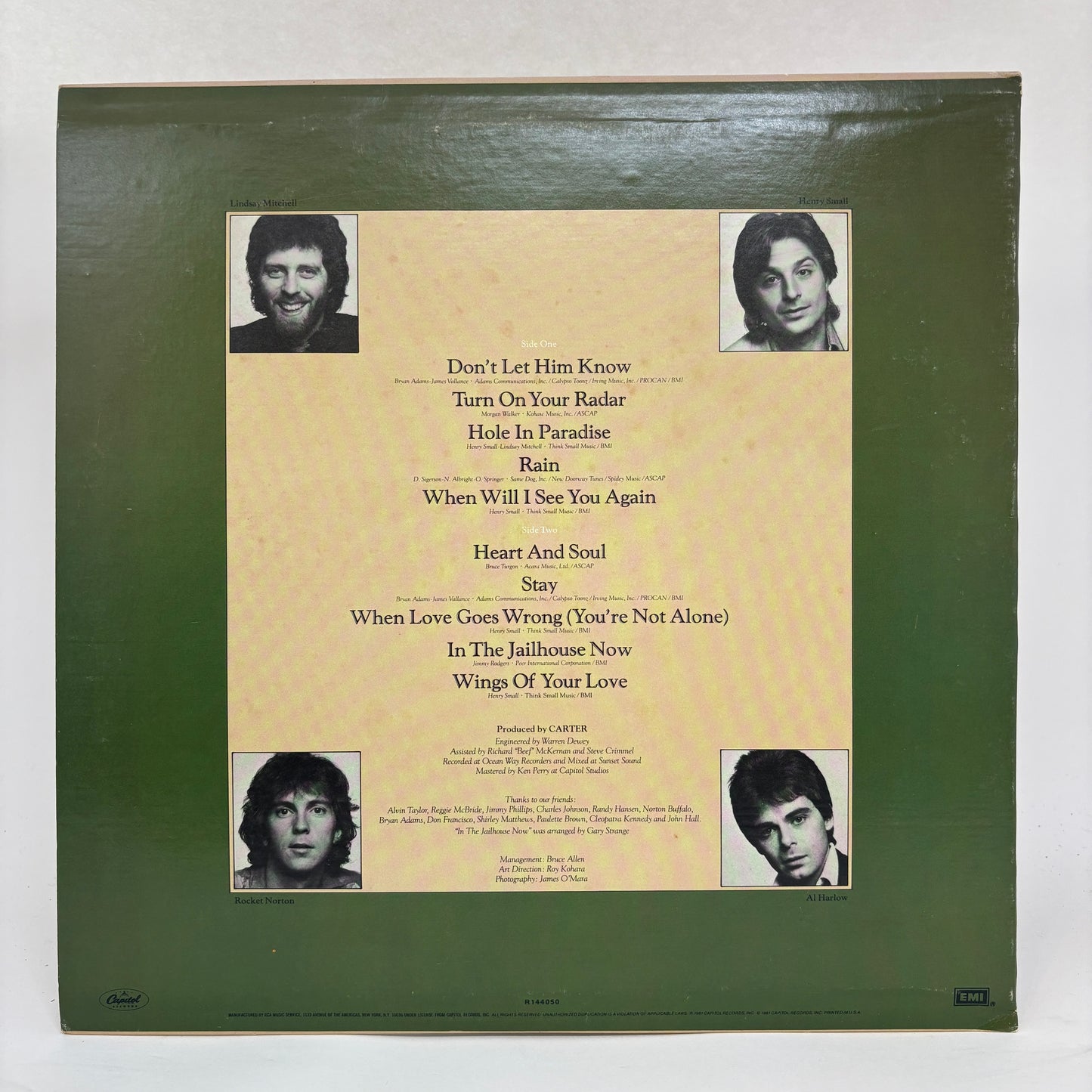 Prism (7) : Small Change (LP,Album,Club Edition)