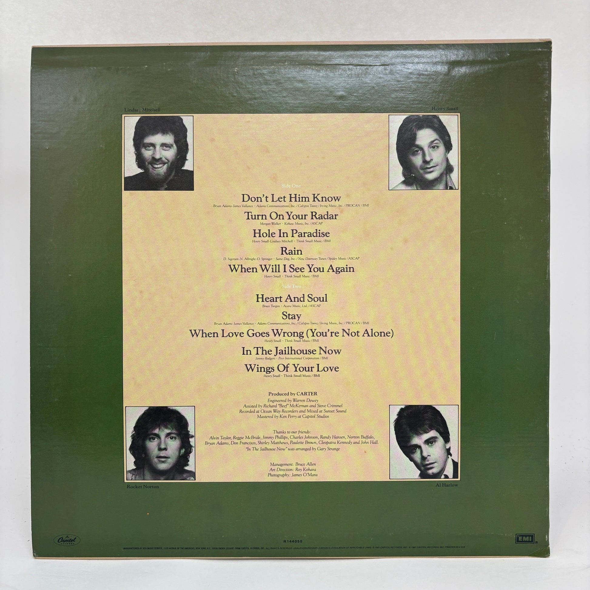 Prism (7) : Small Change (LP,Album,Club Edition)