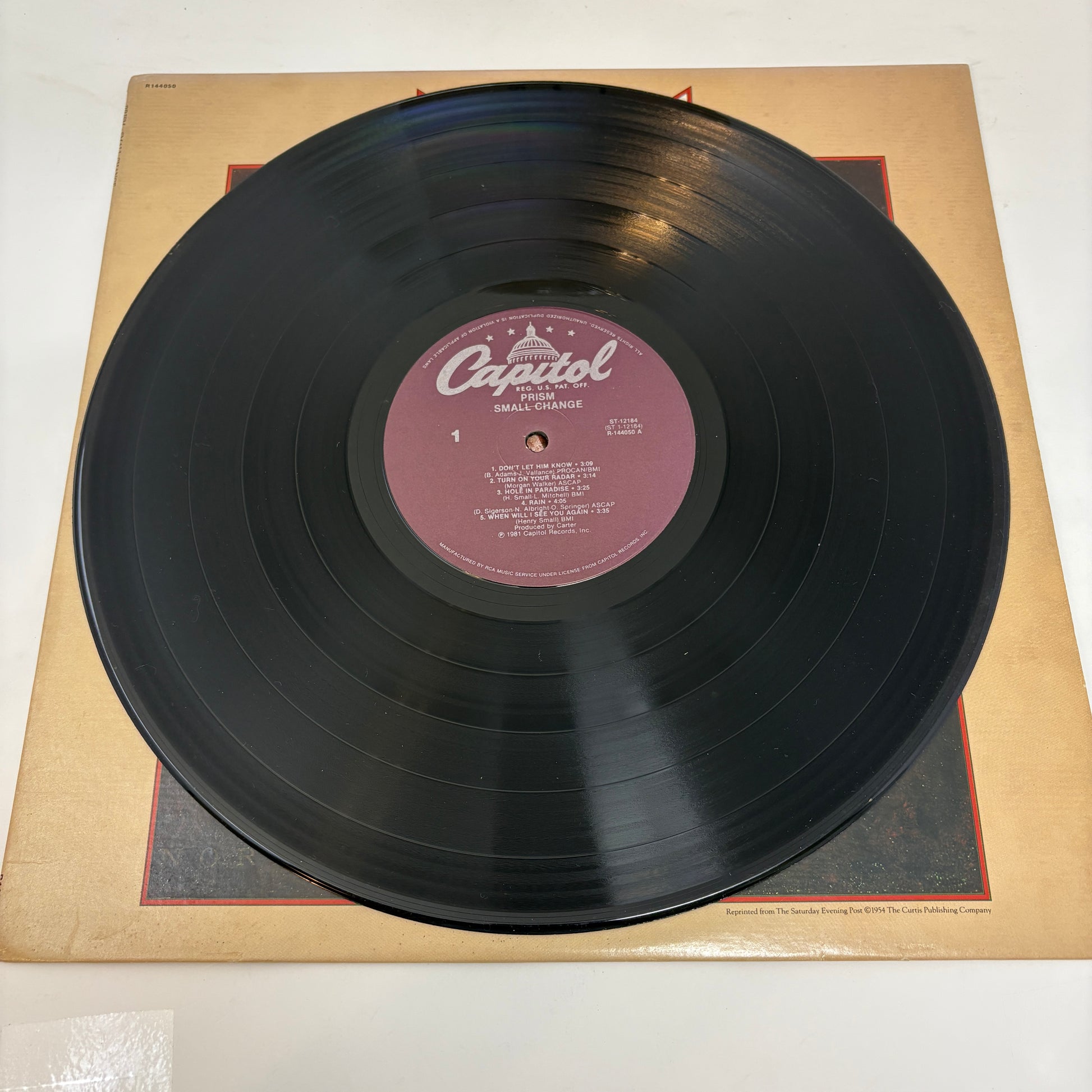 Prism (7) : Small Change (LP,Album,Club Edition)