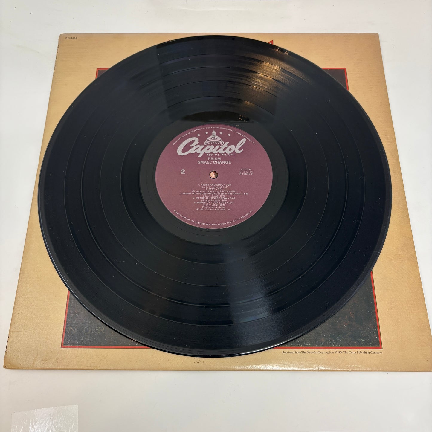 Prism (7) : Small Change (LP,Album,Club Edition)