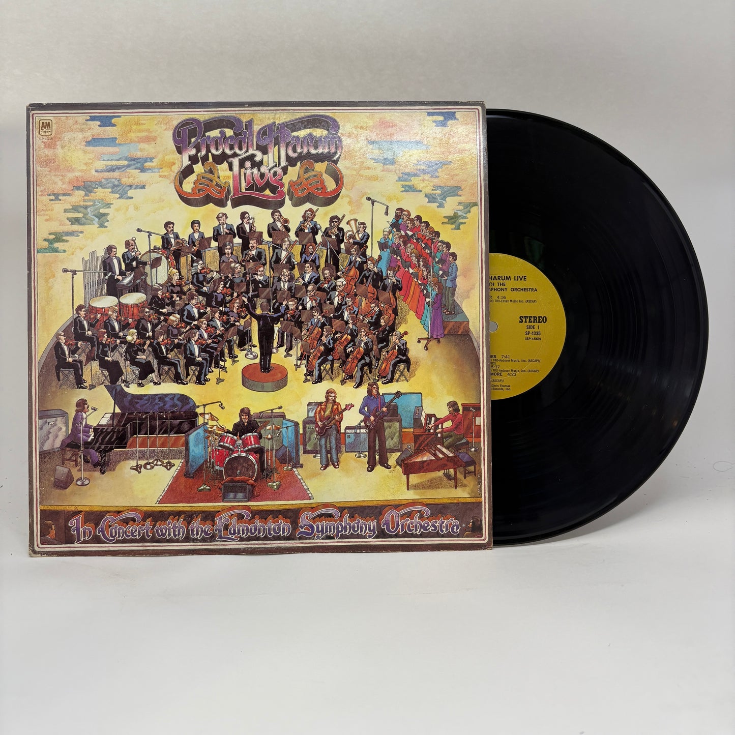 Procol Harum In Concert With The Edmonton Symphony Orchestra : Live (LP,Album,Reissue)